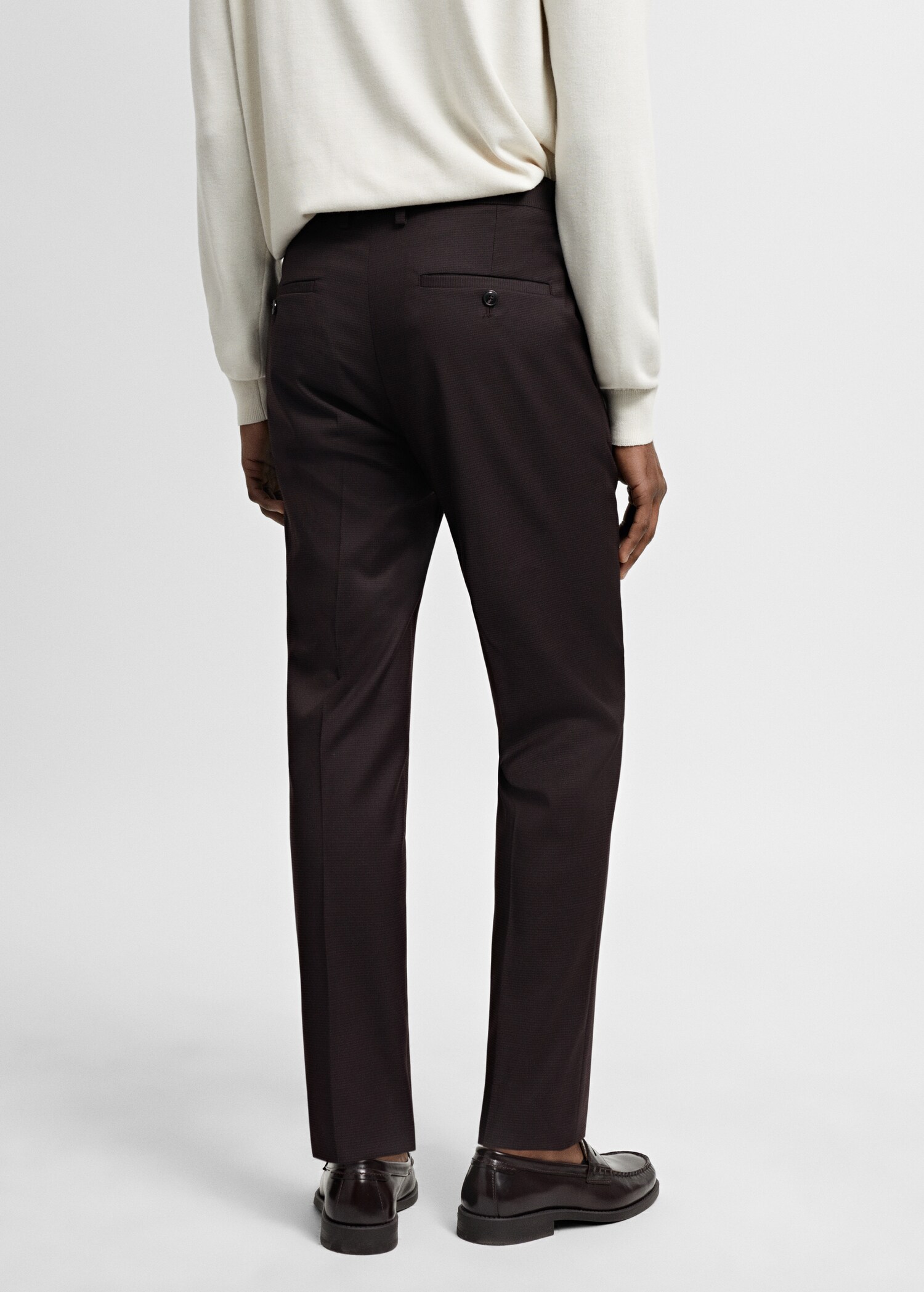 Pantalon costume Parí super slim-fit - Verso de l’article