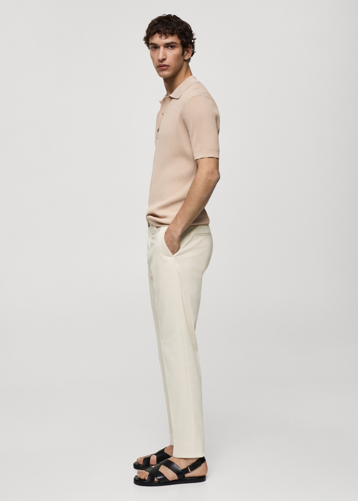 Slim Fit Chinohose - Detail des Artikels 2