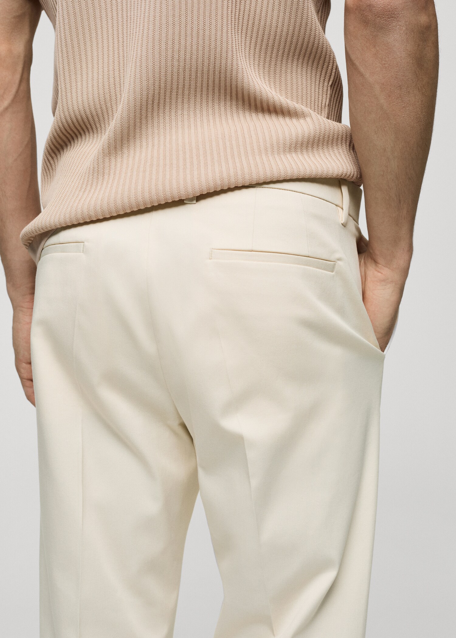 Slim Fit Chinohose - Detail des Artikels 4