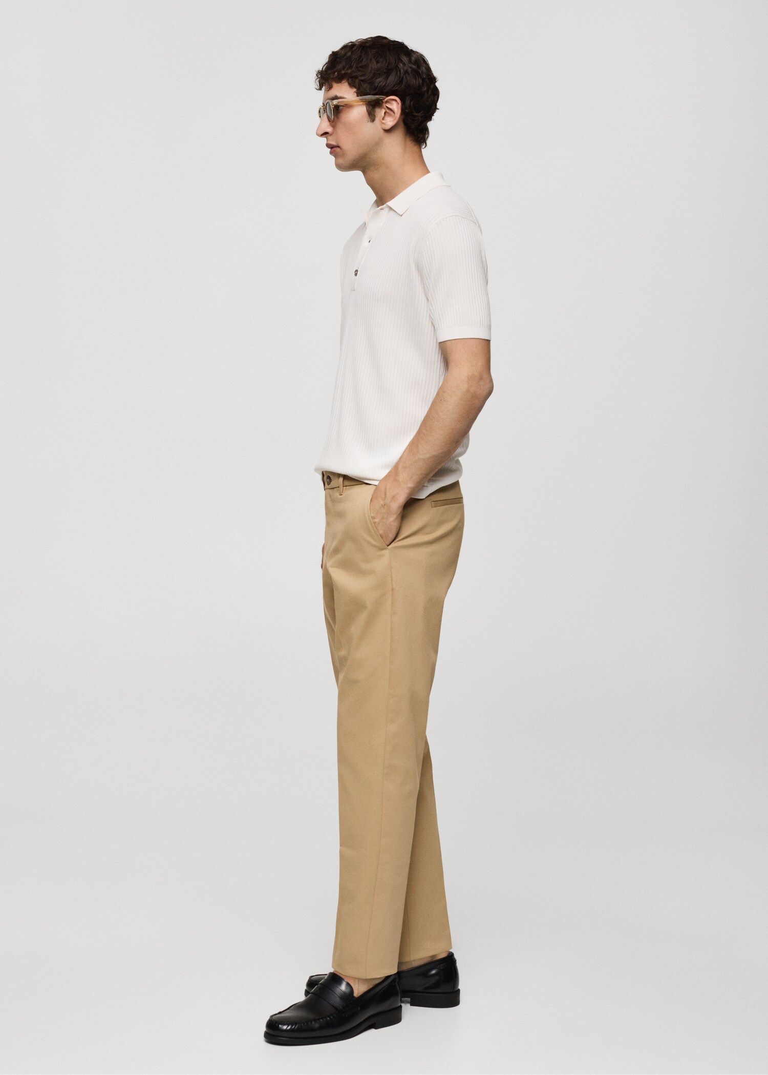 Slim Fit Chinohose - Detail des Artikels 2