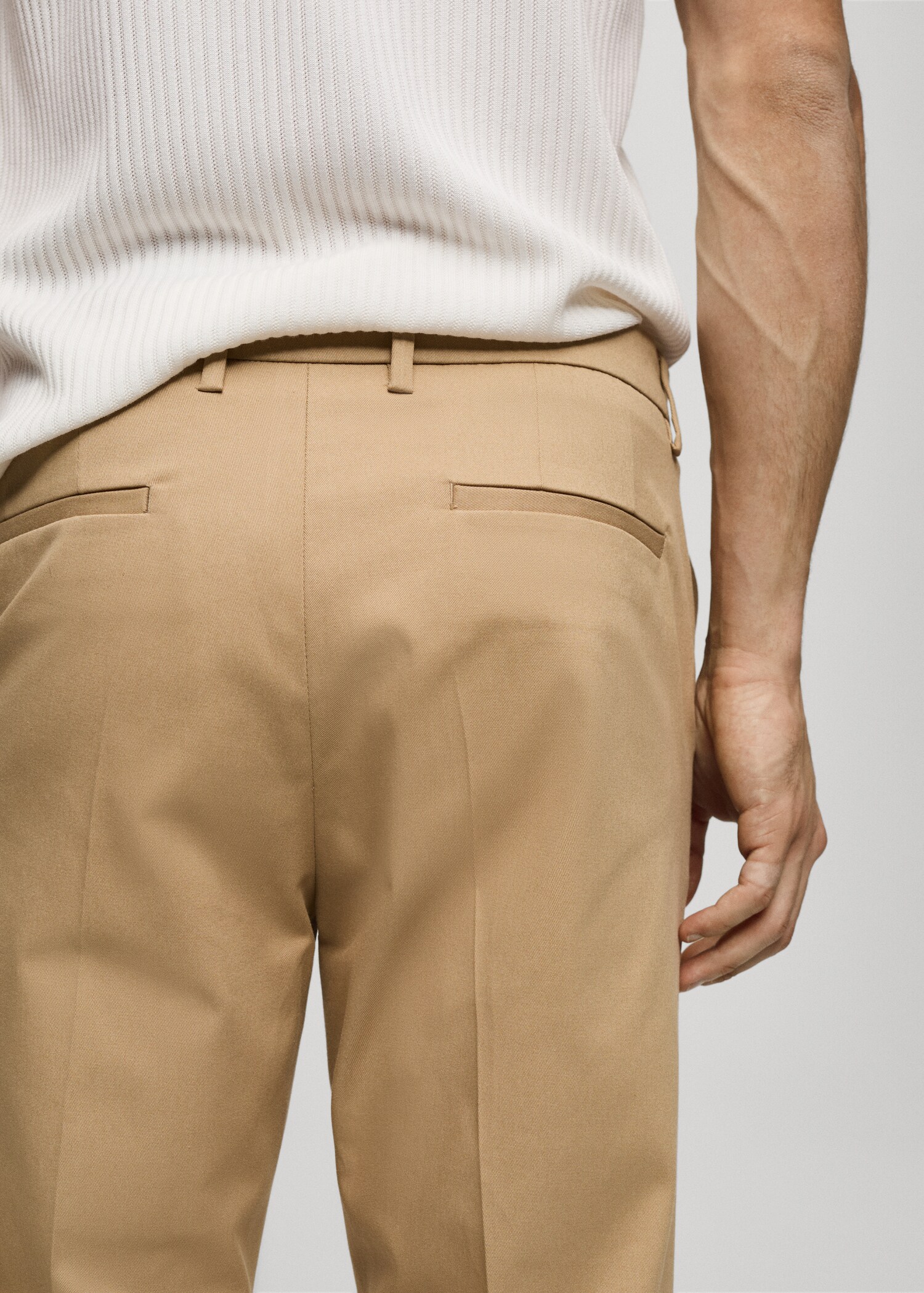 Slim Fit Chinohose - Detail des Artikels 4