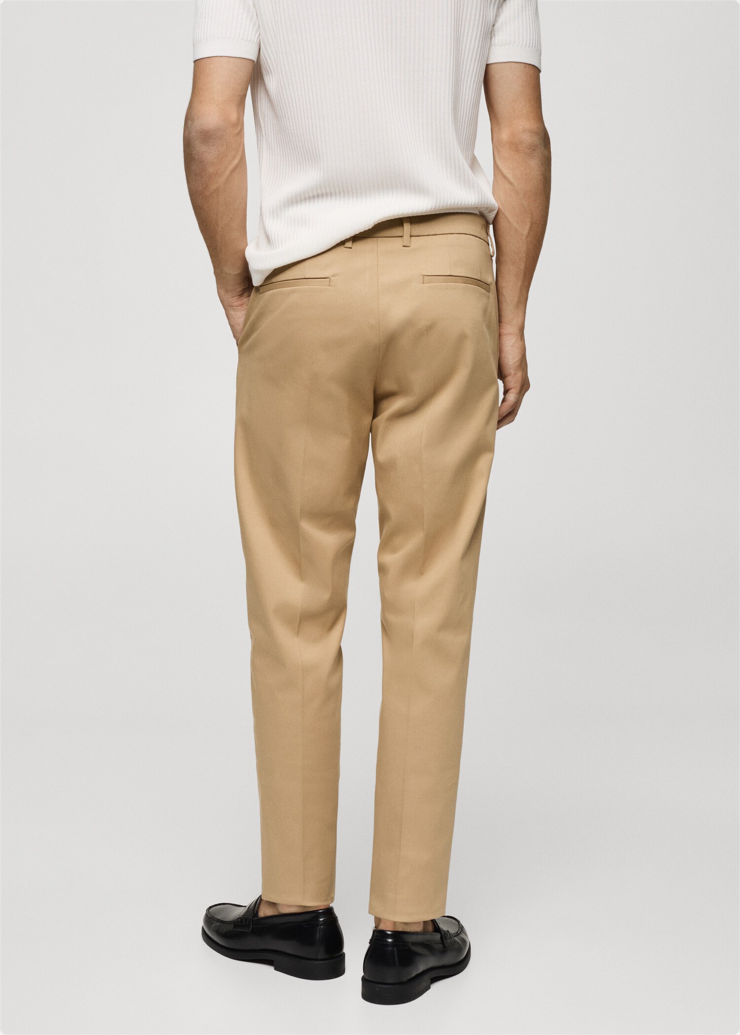 Slim Fit Chinohose - Rückseite des Artikels