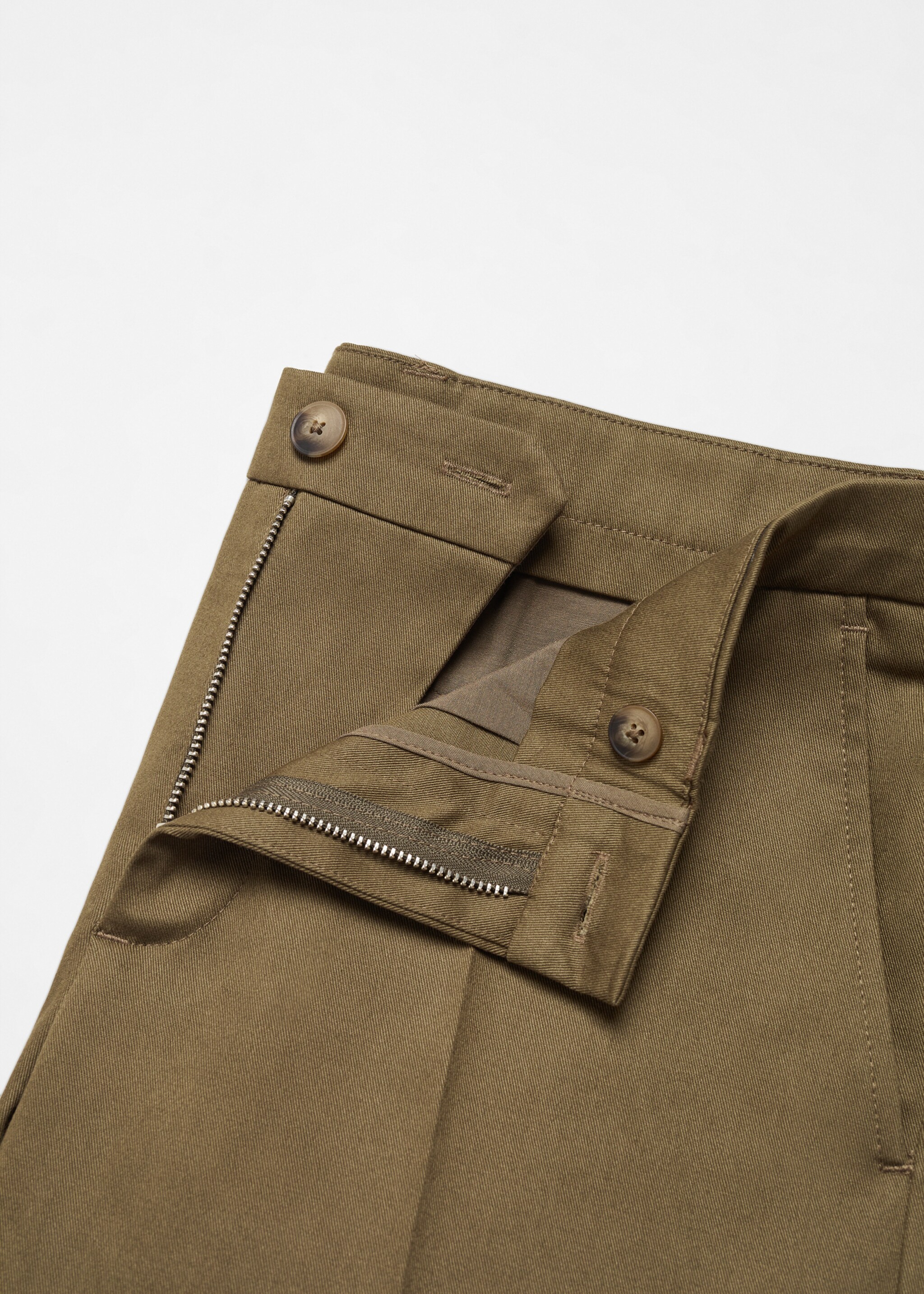 Slim fit chino trousers - Details of the article 8