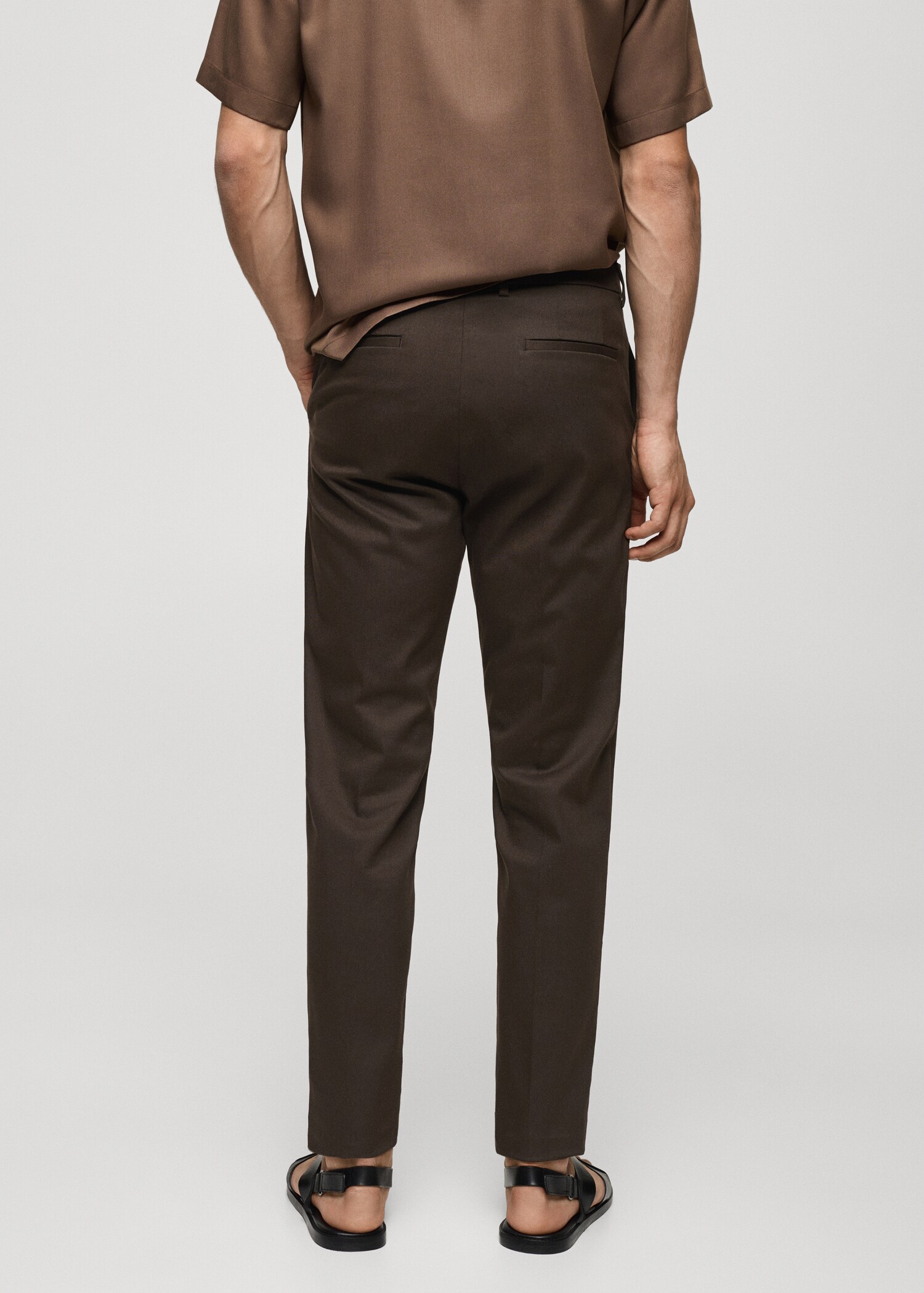 Slim Fit Chinohose - Rückseite des Artikels