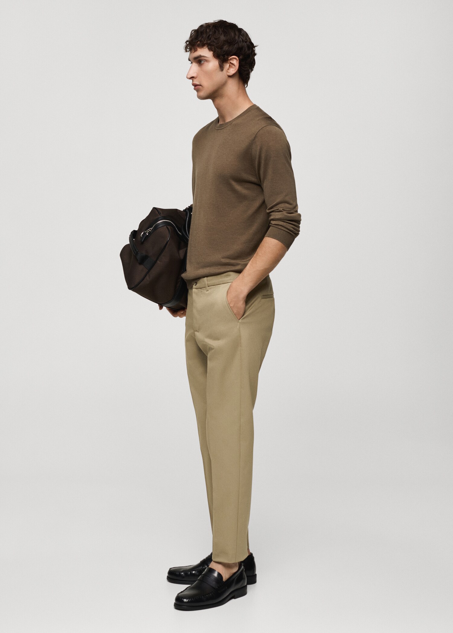 Slim Fit Chinohose - Detail des Artikels 2