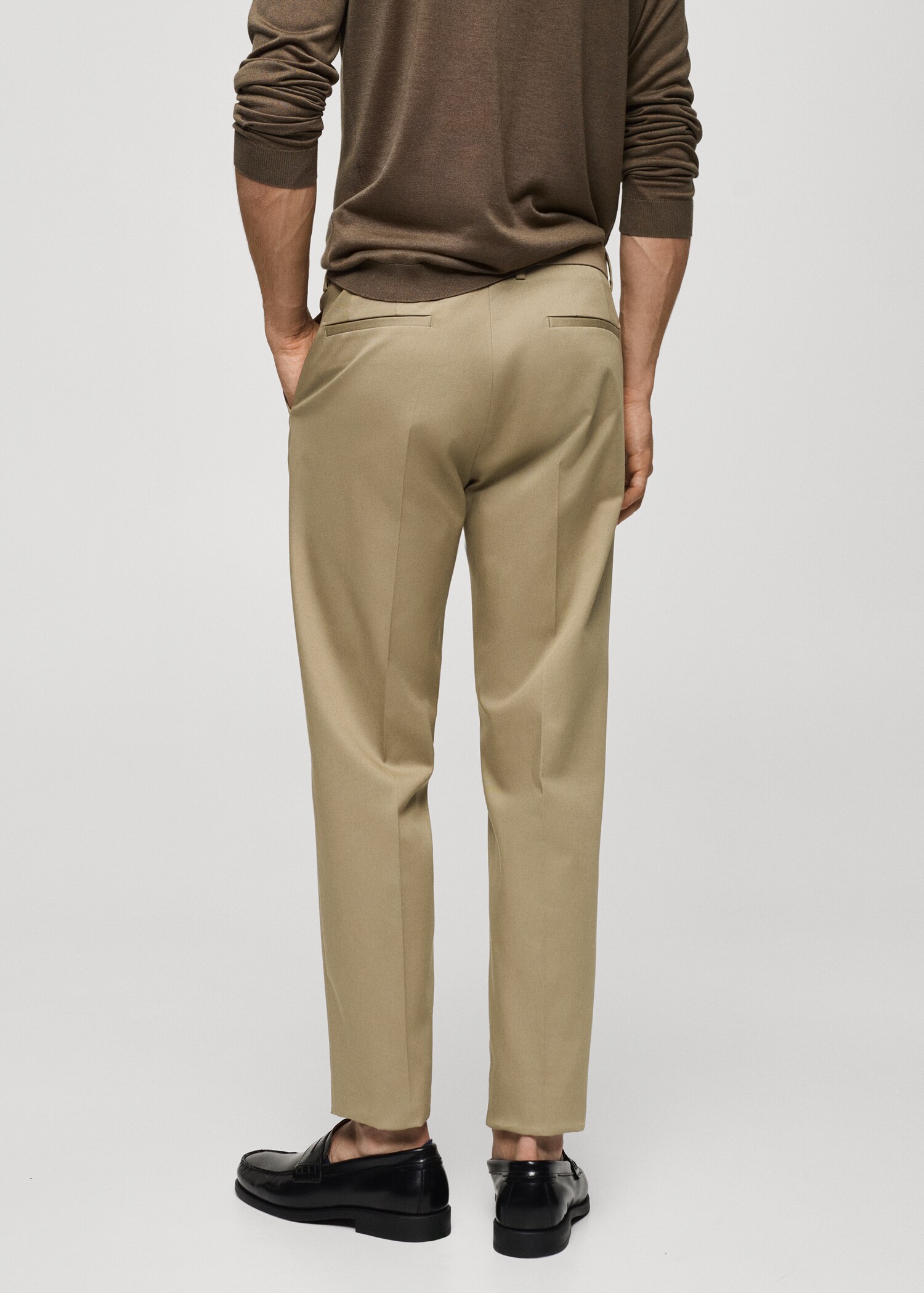 Slim Fit Chinohose - Rückseite des Artikels