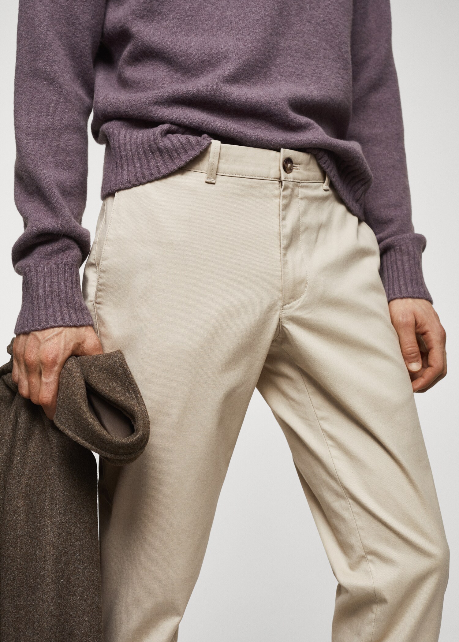 Pantalons xinesos slim fit sarja - Detall de l'article 1