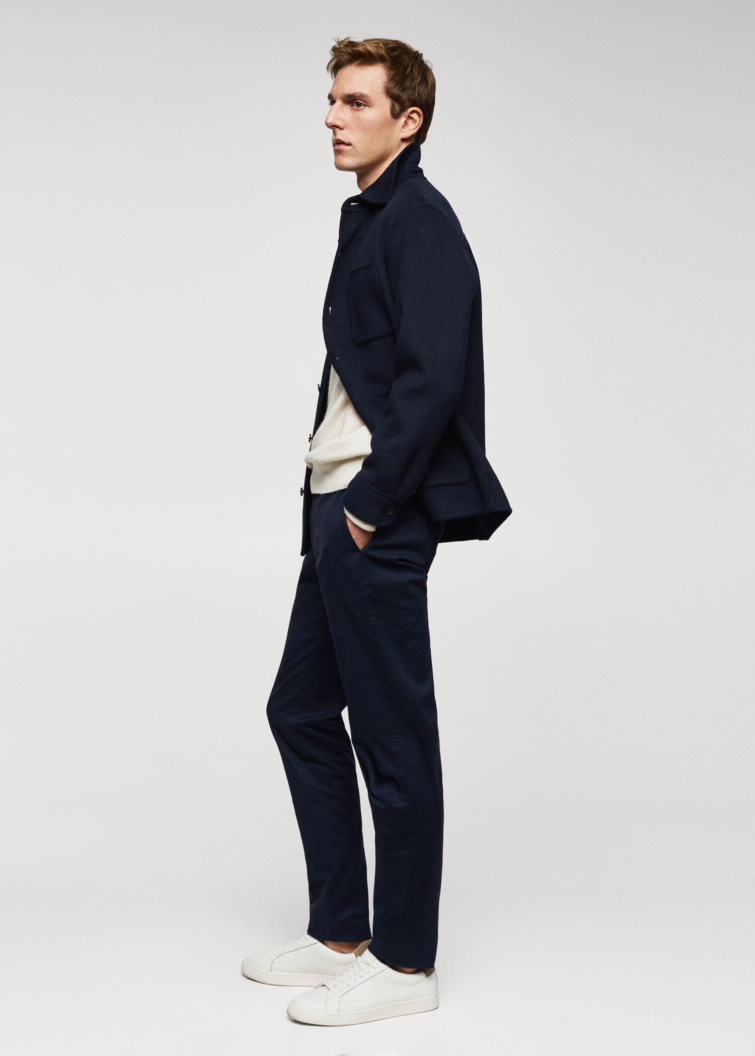 Pantalons xinesos slim fit sarja - Detall de l'article 2