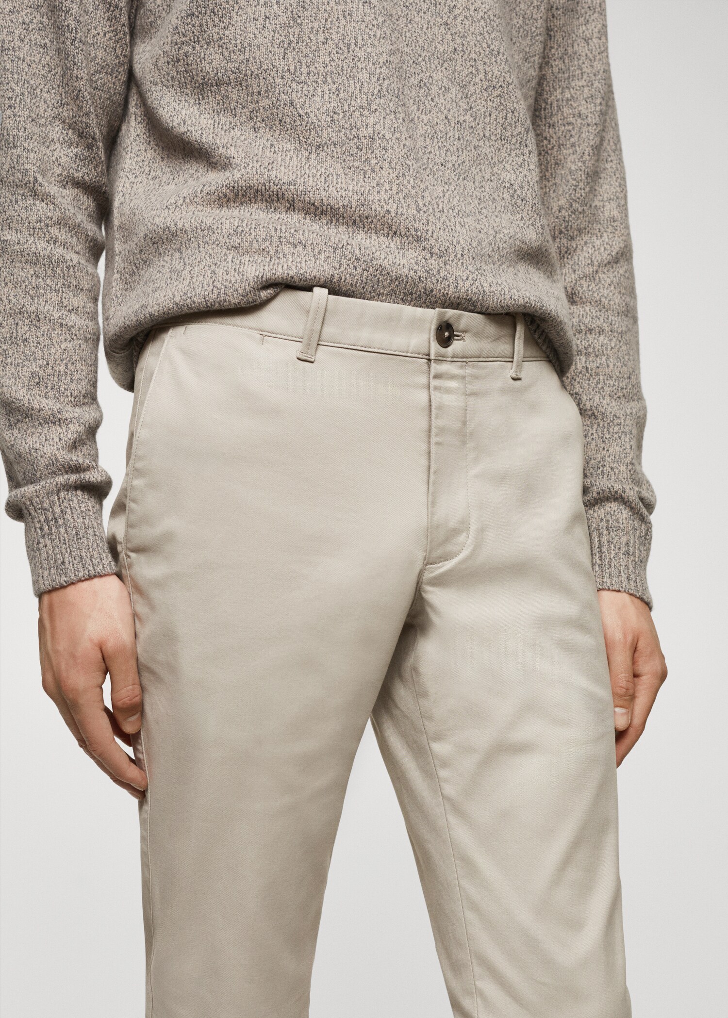 Pantalons xinesos slim fit sarja - Detall de l'article 2