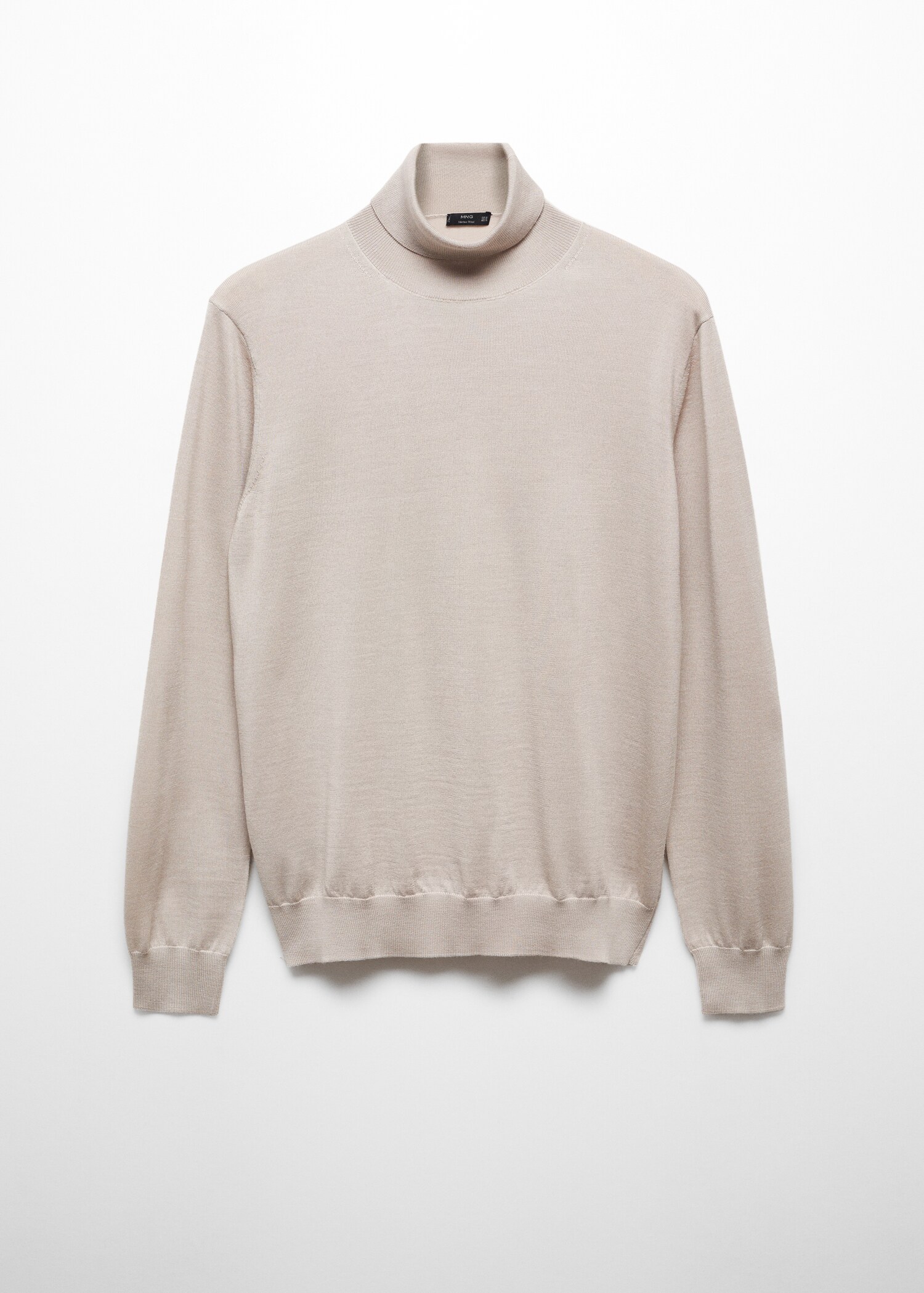 Pullover aus 100 % Merinowolle mit Rollkragen - Artikel ohne Model