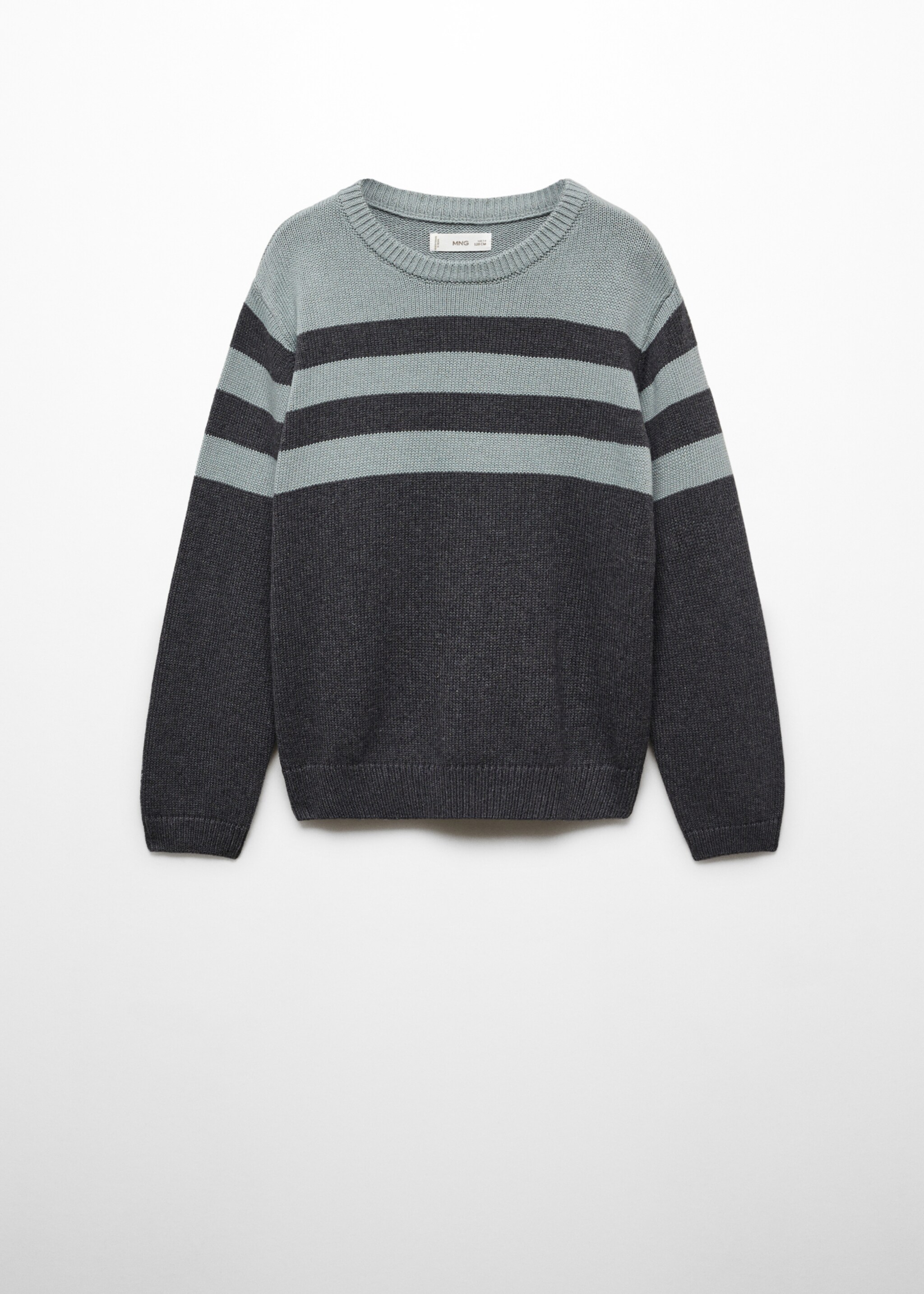 Knit striped sweater - Article without model