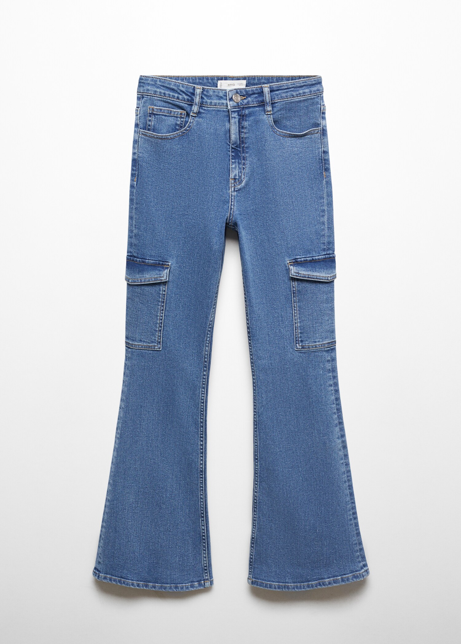 Ausgestellte Cargo-Jeans - Artikel ohne Model