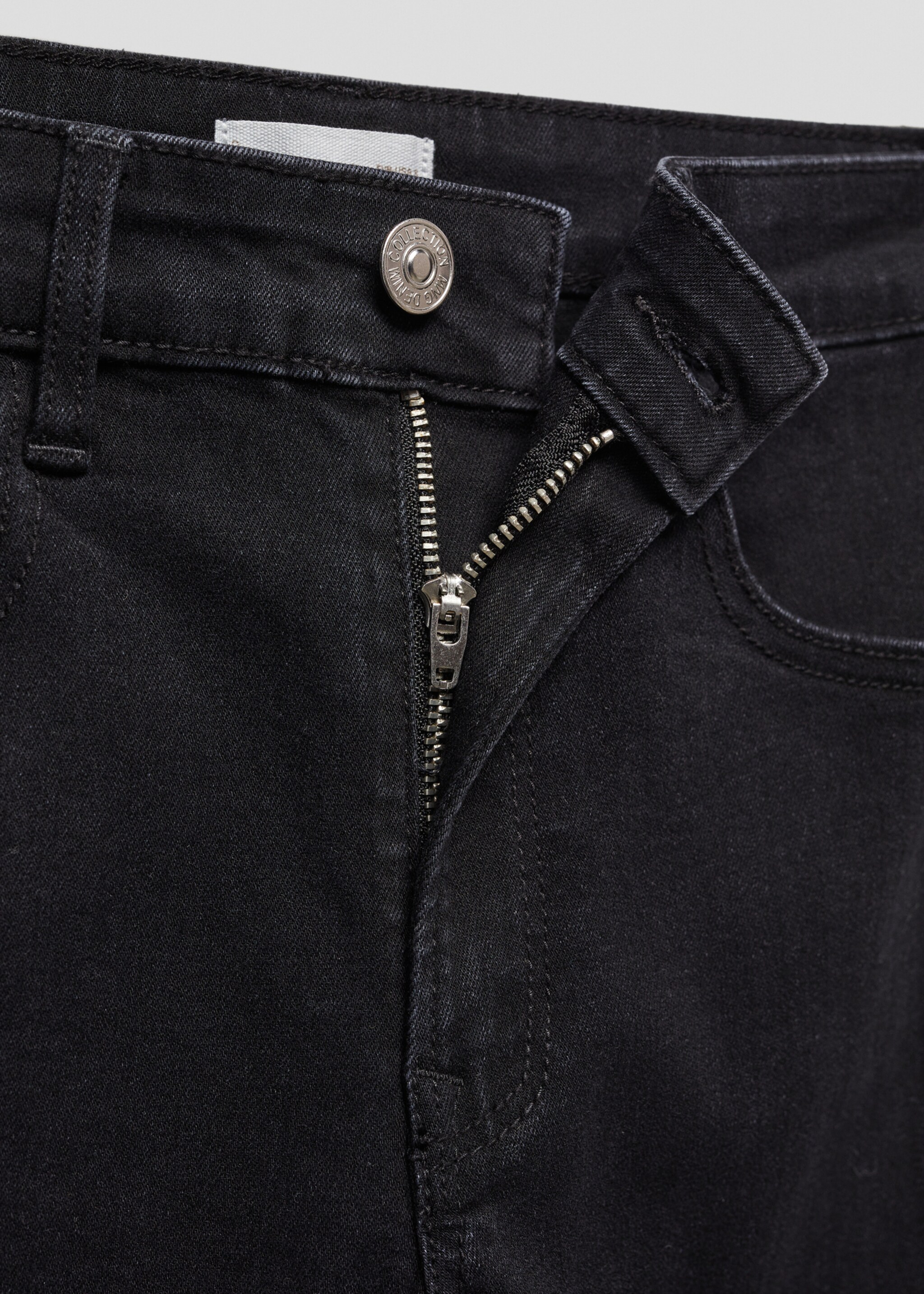 Τζιν skinny - Λεπτομέρεια του προϊόντος 8, Μαύρο. Ref: 67000678-00.