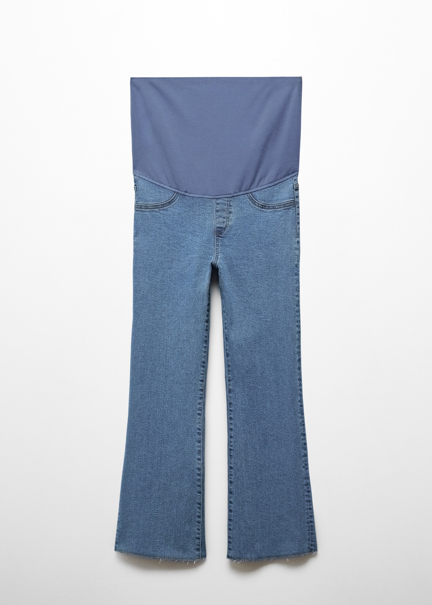 Maternity flared cropped jeans - Article without model