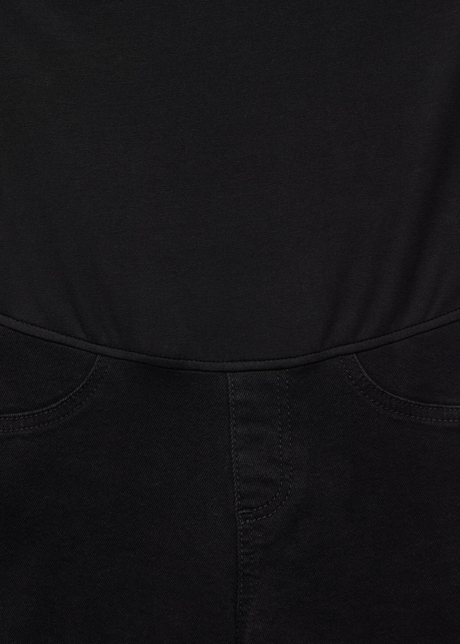 Maternity flared cropped jeans - Details of the article 8