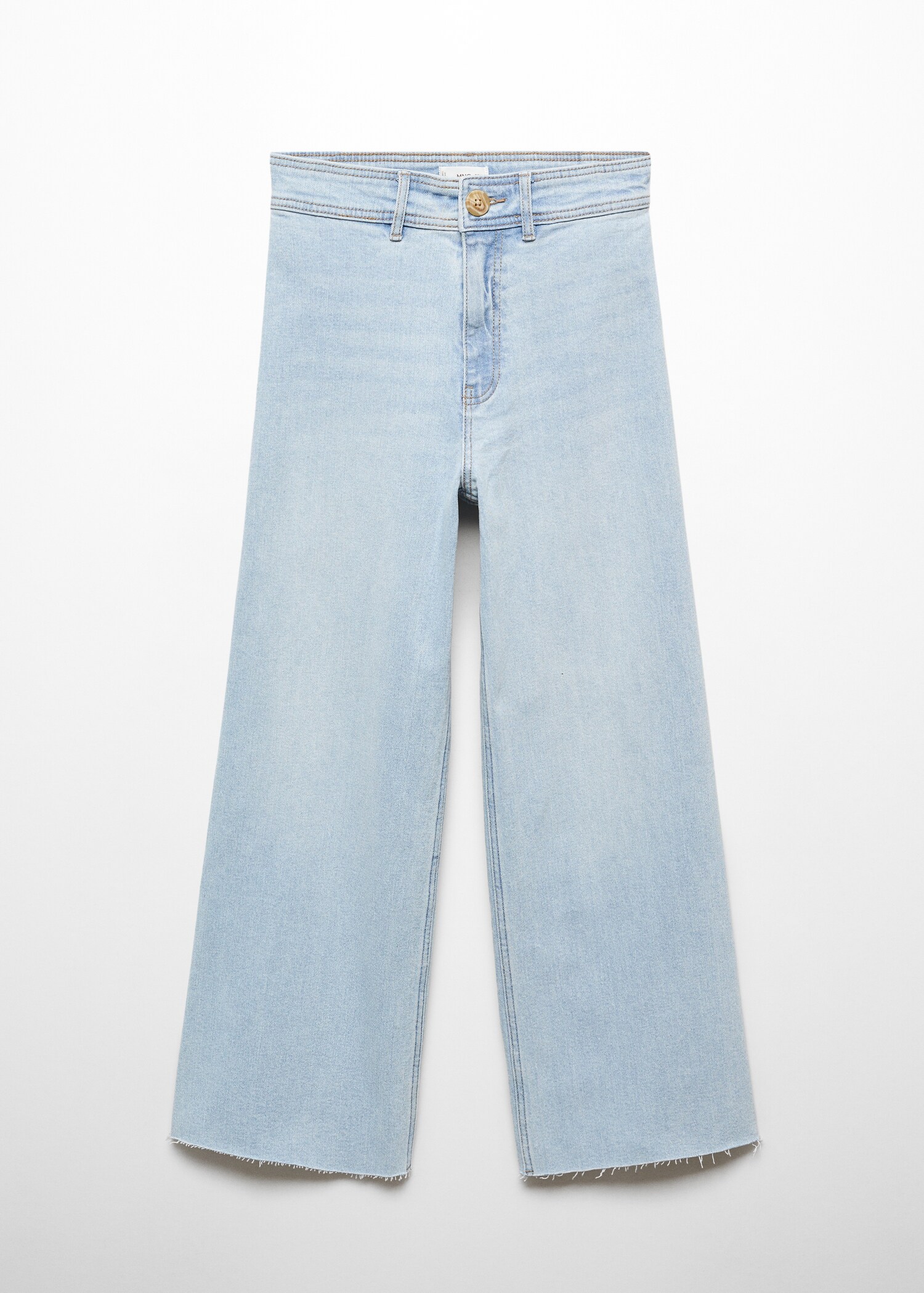 High-waist culotte jeans - Article without model