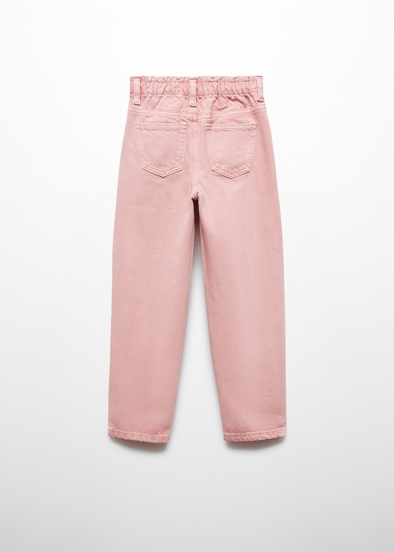 Paperbag jeans - Reverse of the article