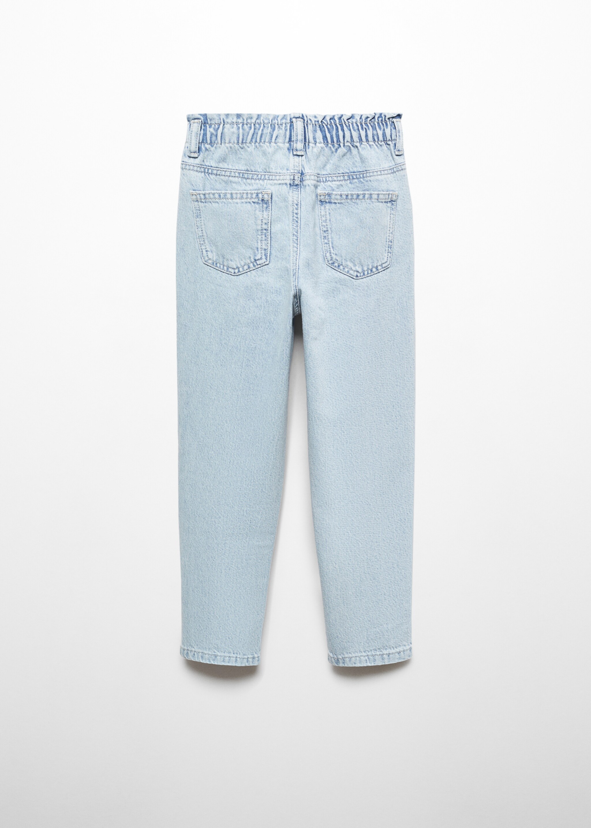 Paperbag jeans - Reverse of the article