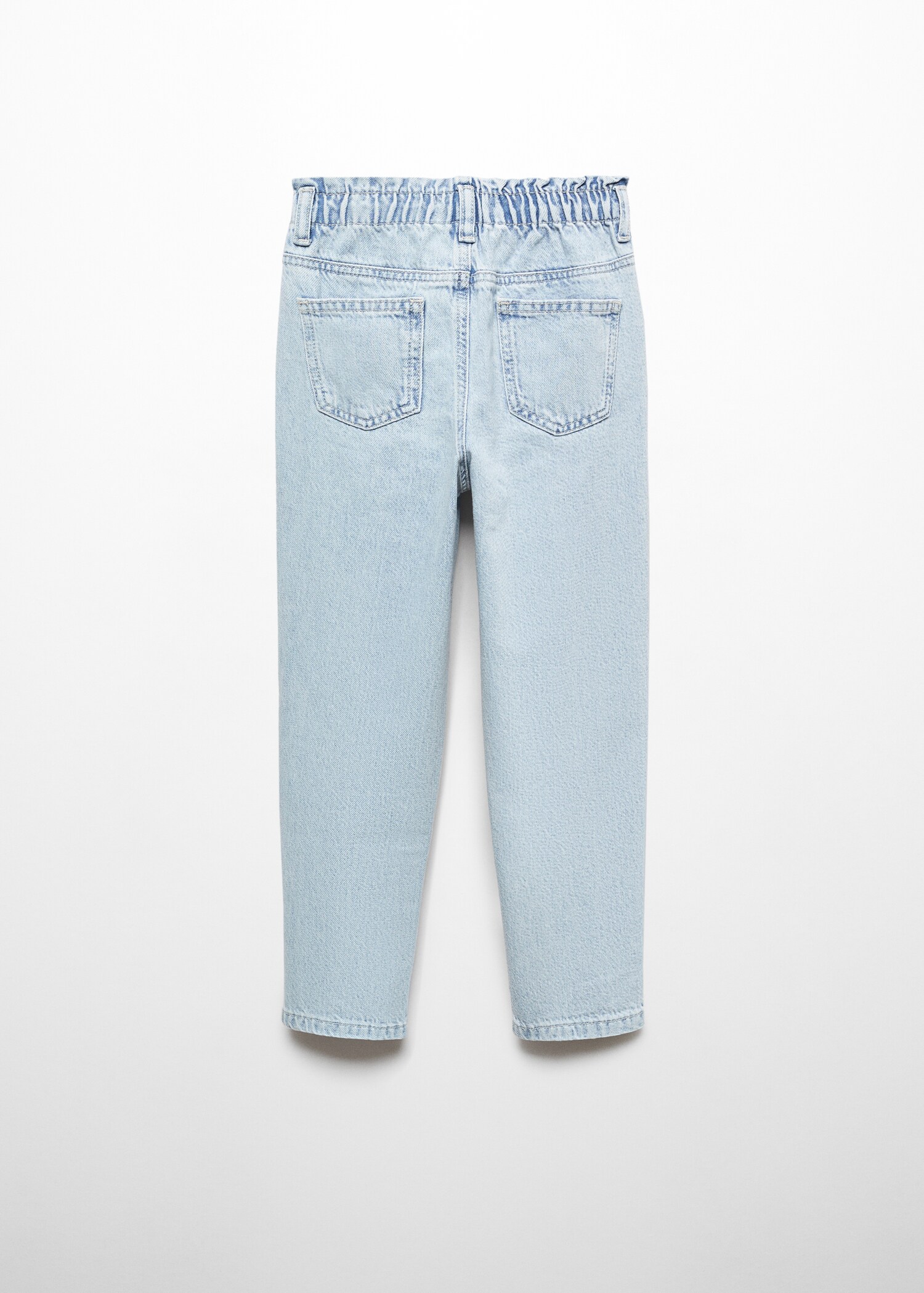 Paperbag jeans - Reverse of the article