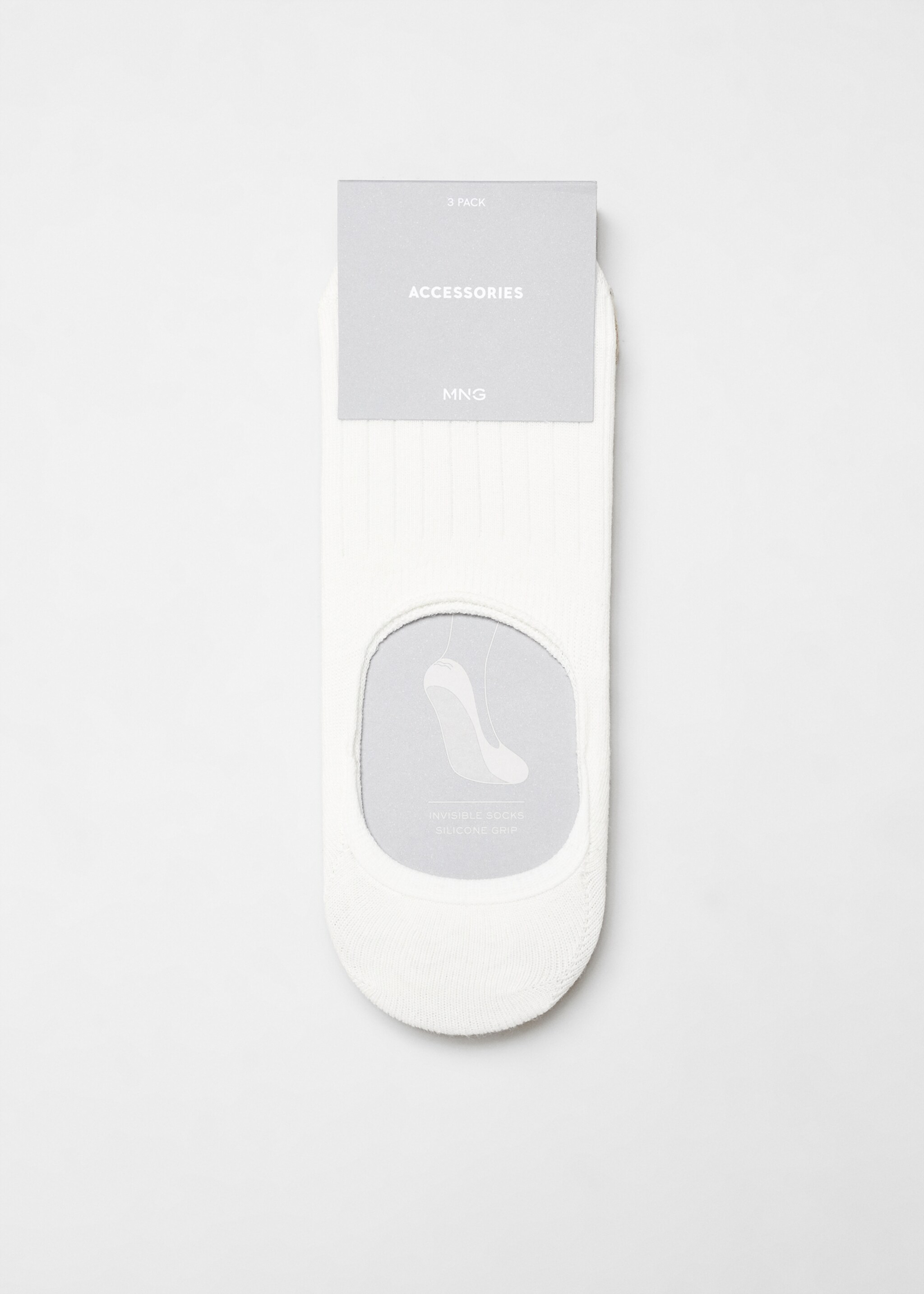 3-pack of ribbed cotton socks - Details of the article 0