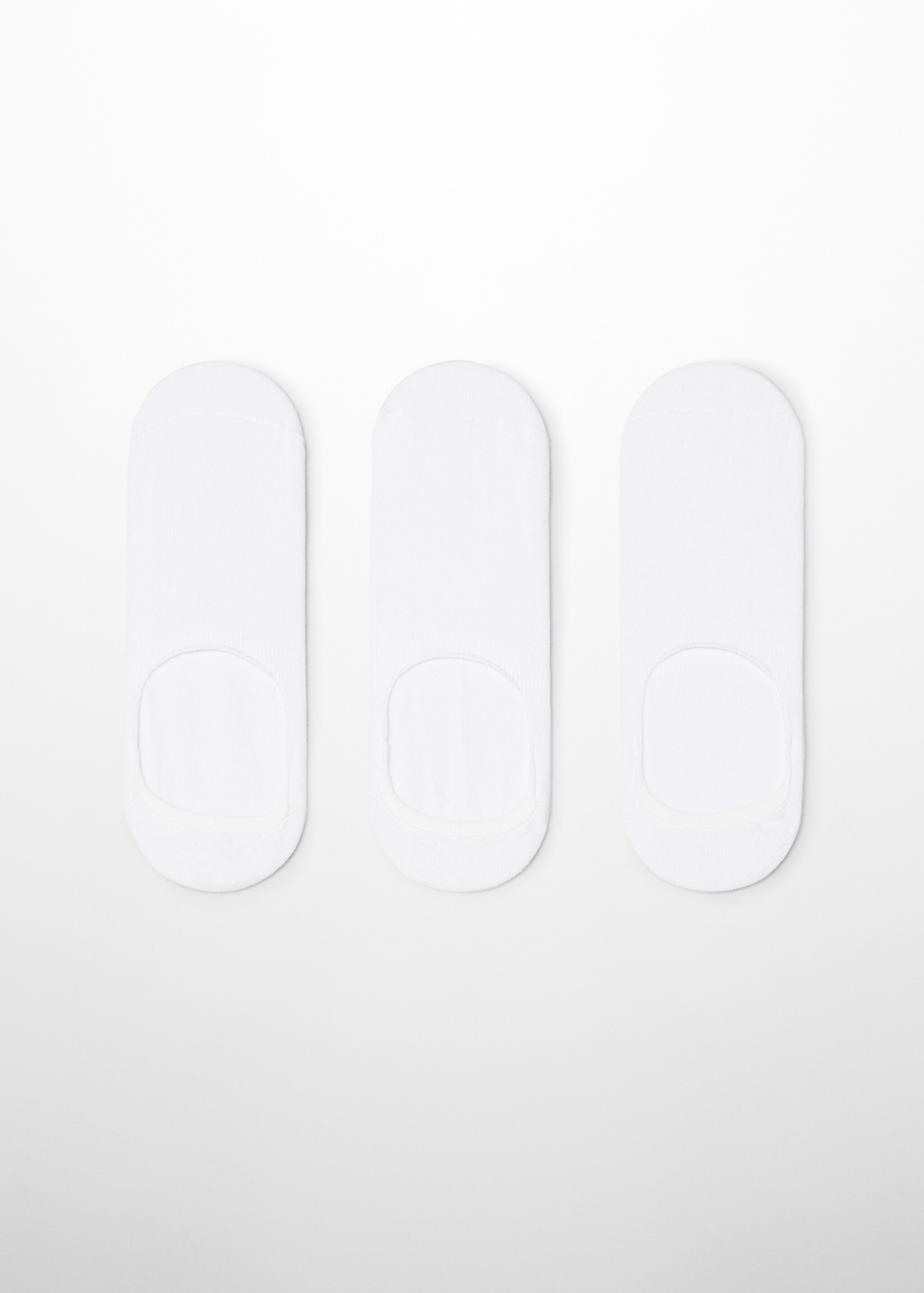 3-pack of invisible socks - Article without model