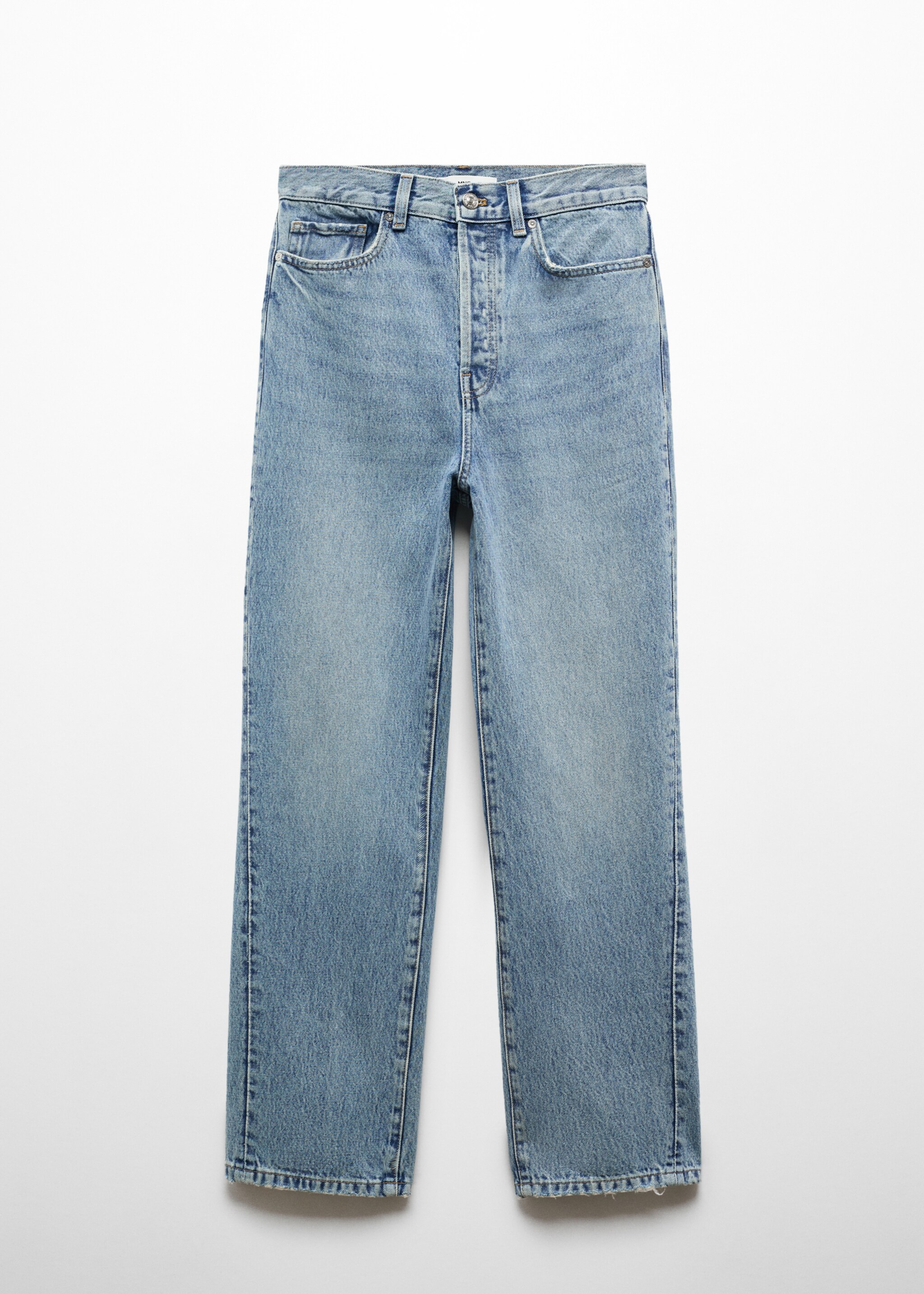 Gerade Jeans mit Vorwärtsnähten - Artikel ohne Model