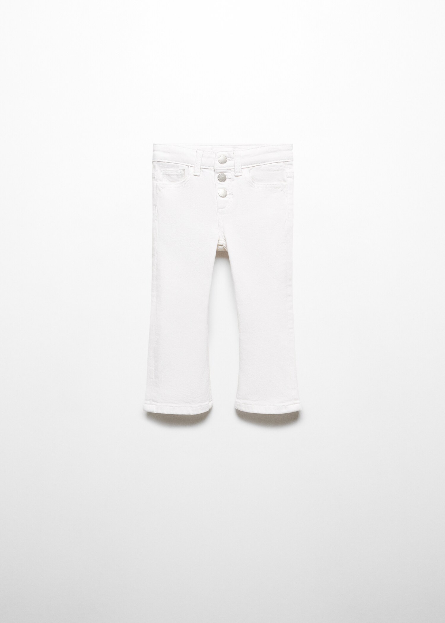 Flared Jeans mit Knöpfen - Artikel ohne Model