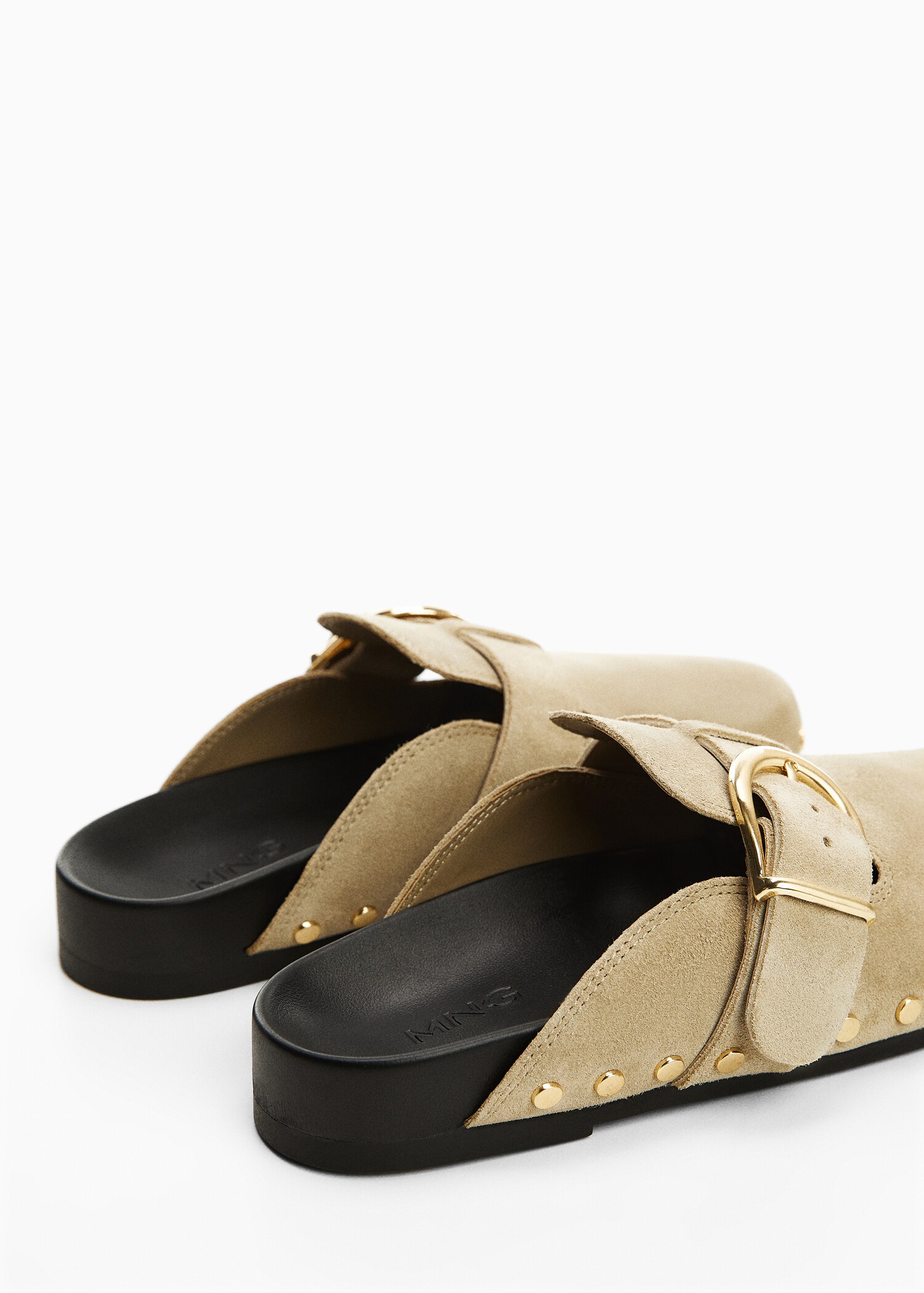 Leder-Clogs mit Nieten - Detail des Artikels 1