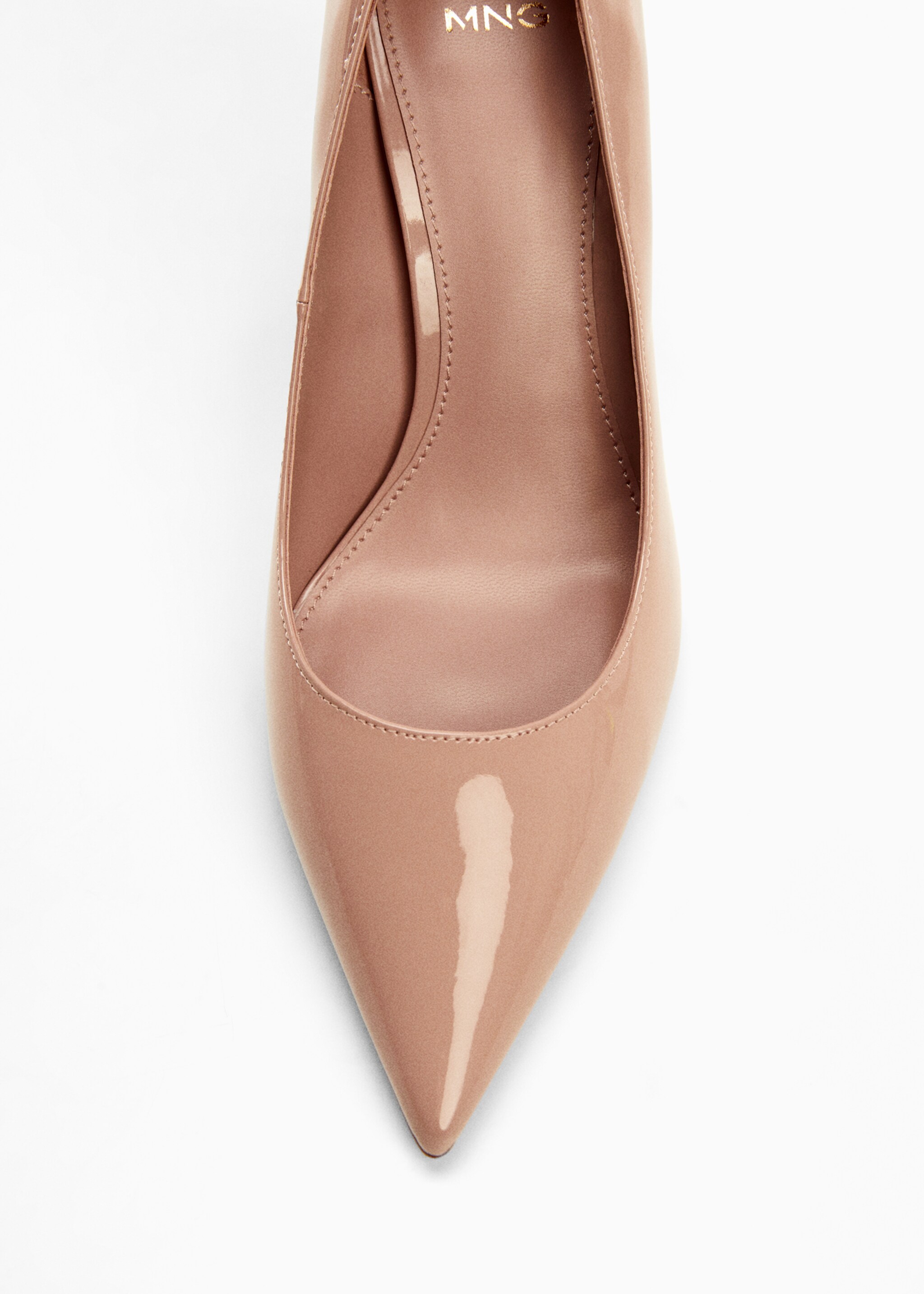 Spitz zulaufende Pumps - Detail des Artikels 2, Nude. Ref: 67002535-00.