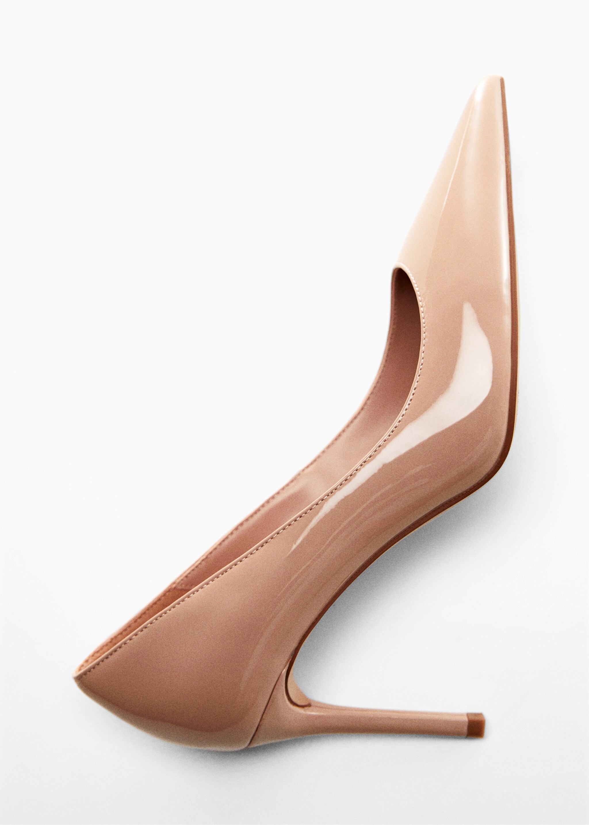 Spitz zulaufende Pumps - Detail des Artikels 5, Nude. Ref: 67002535-00.