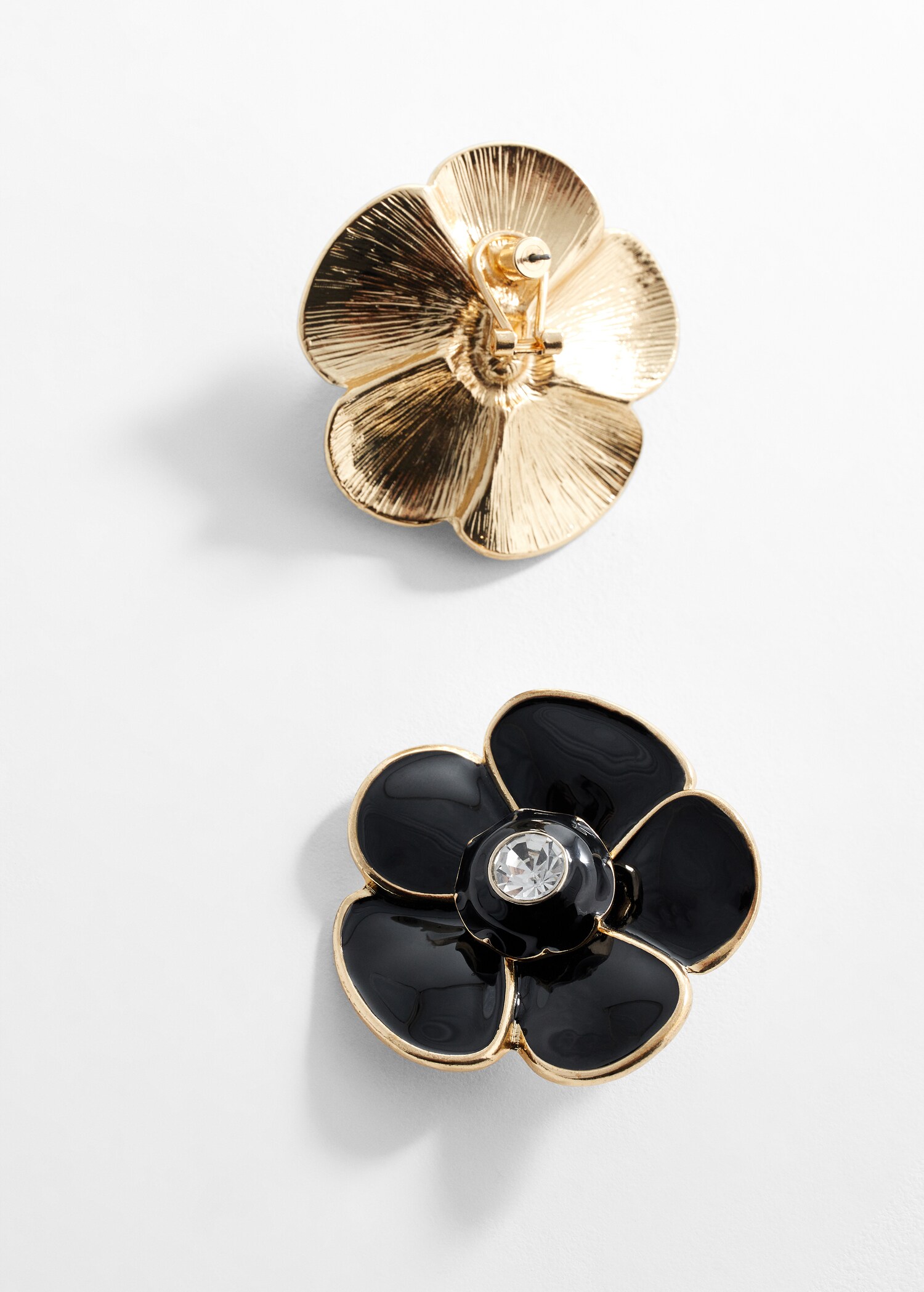 Crystal flower earrings - Details of the article 1