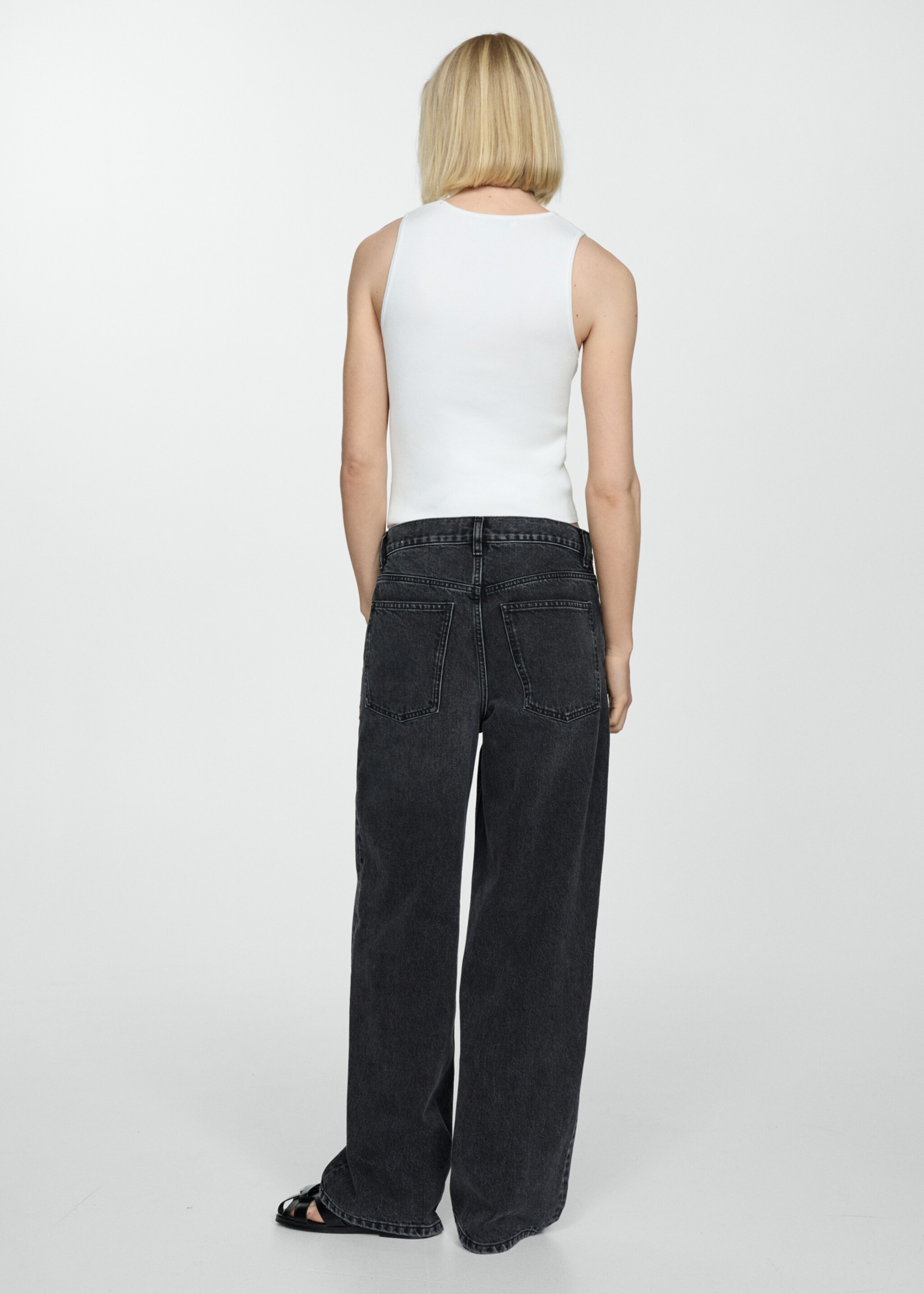 Jean wideleg loose taille normale - Verso de l’article