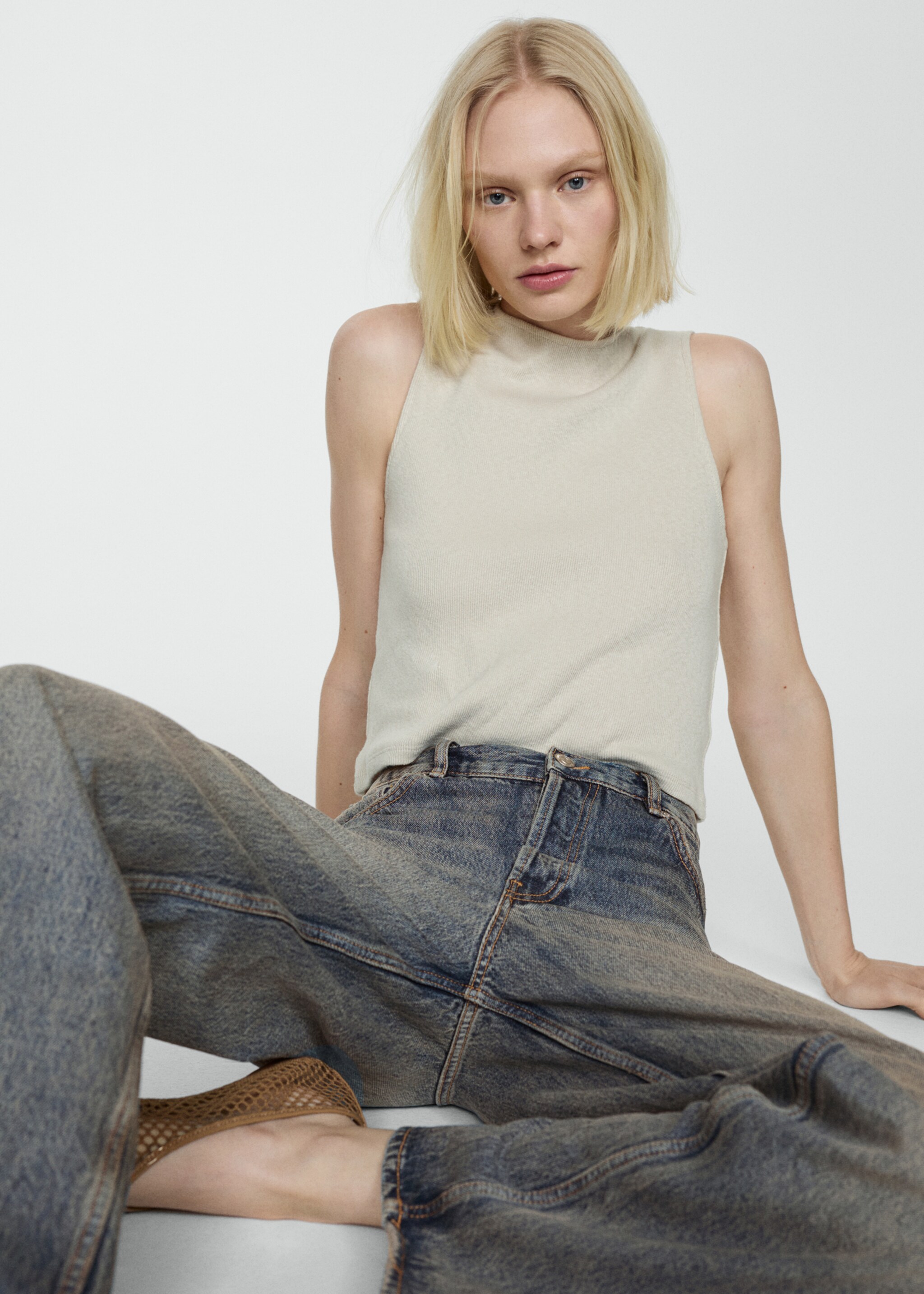 Jeans wideleg loose medelhög midja - Detaljer om artikeln 2