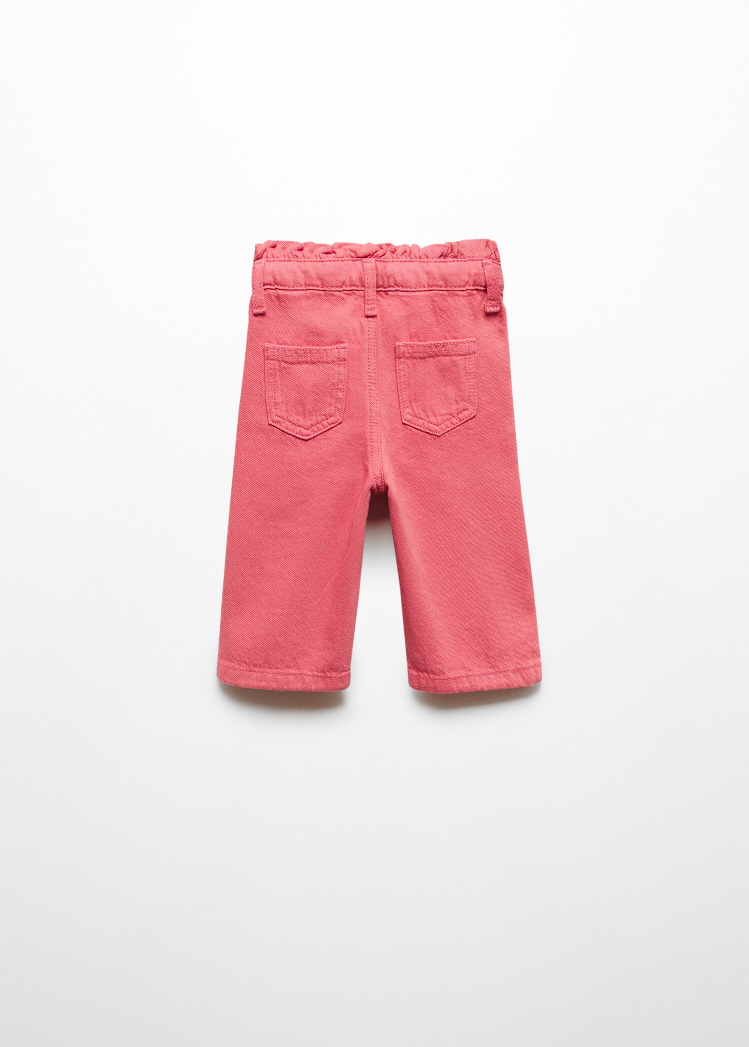 Cotton Paperbag Jeans - Reverse of the article