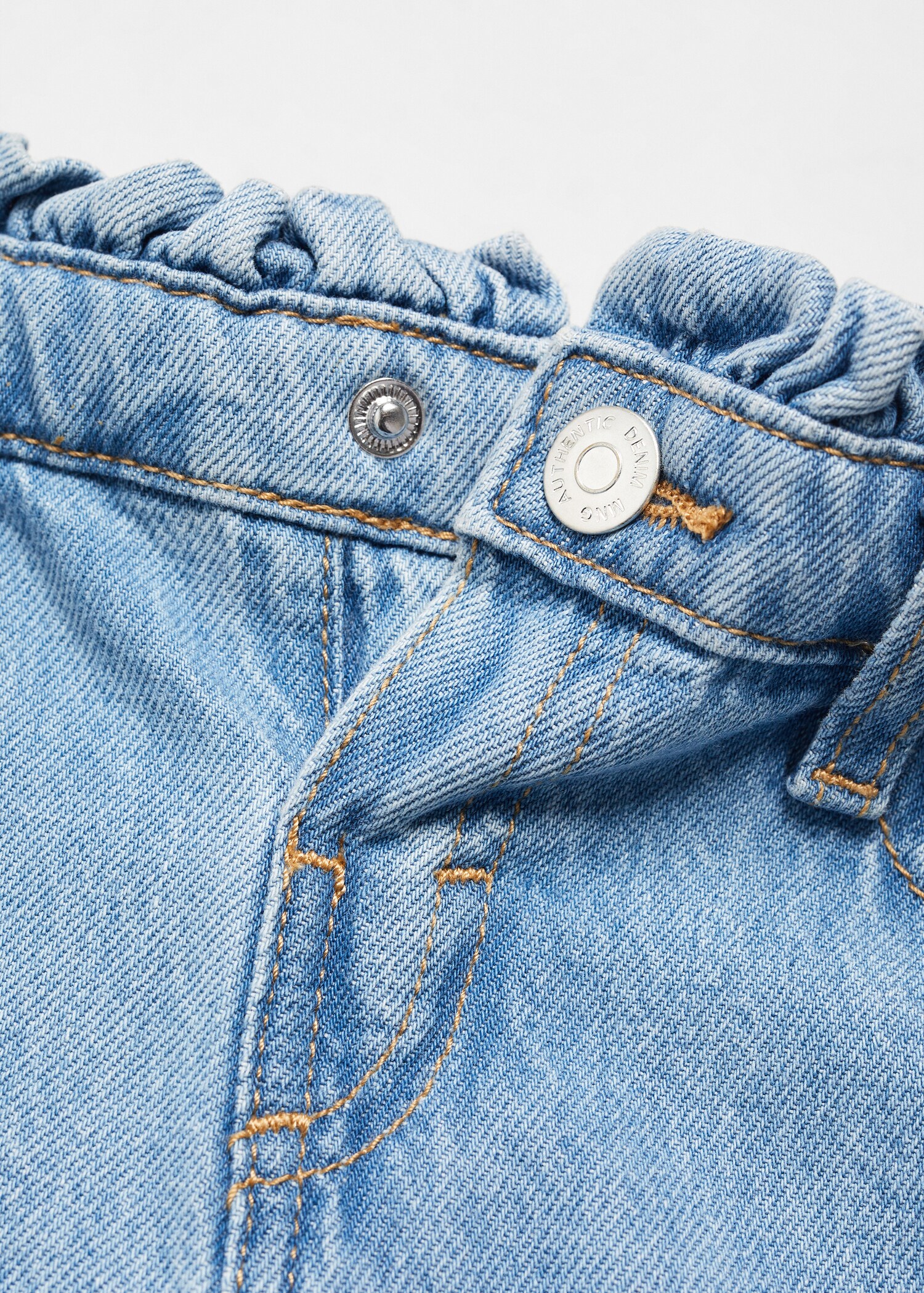 Cotton Paperbag Jeans - Details of the article 0