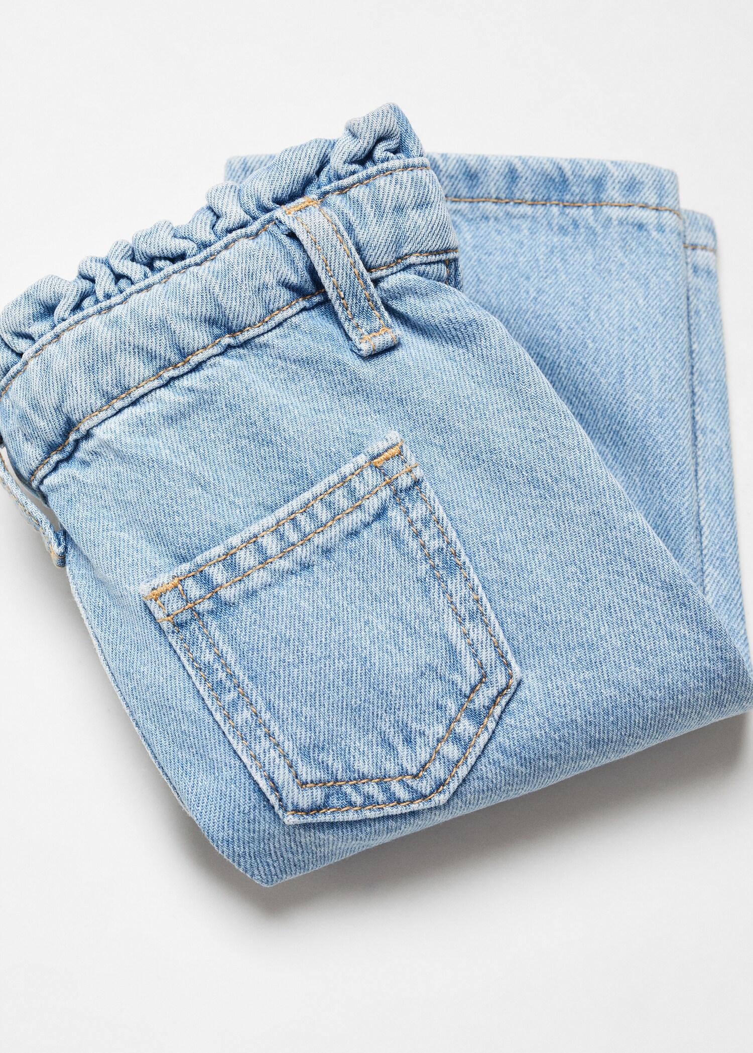 Cotton Paperbag Jeans - Details of the article 8