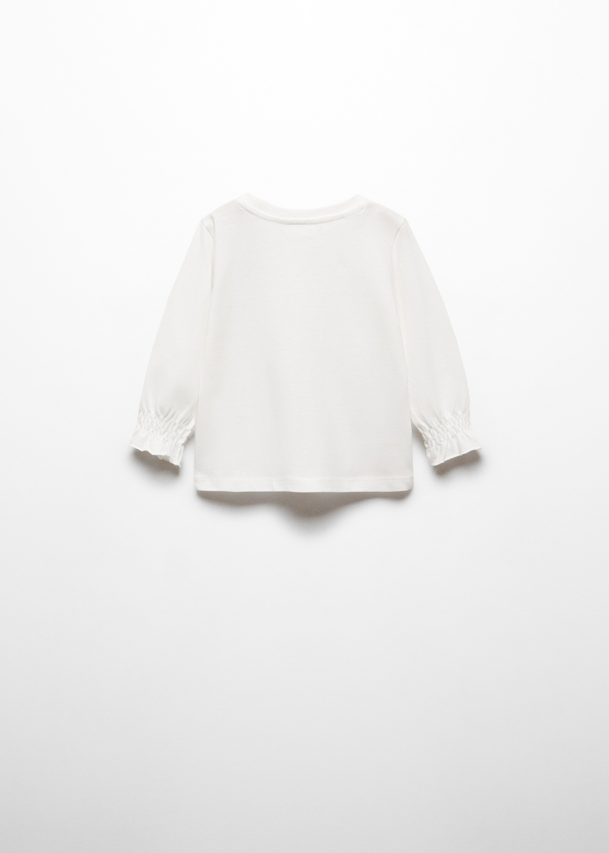 Printed long sleeve t-shirt - Reverse of the article