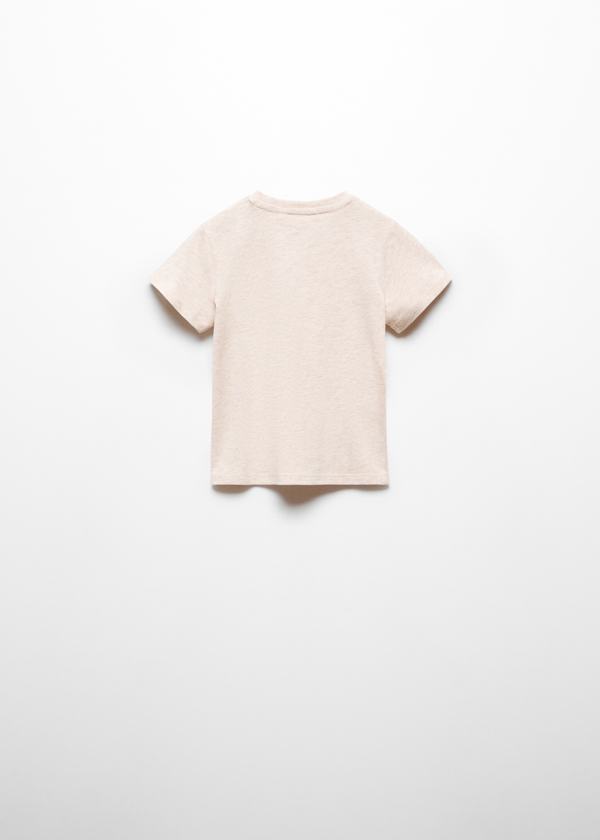 Printed cotton-blend T-shirt - Reverse of the article