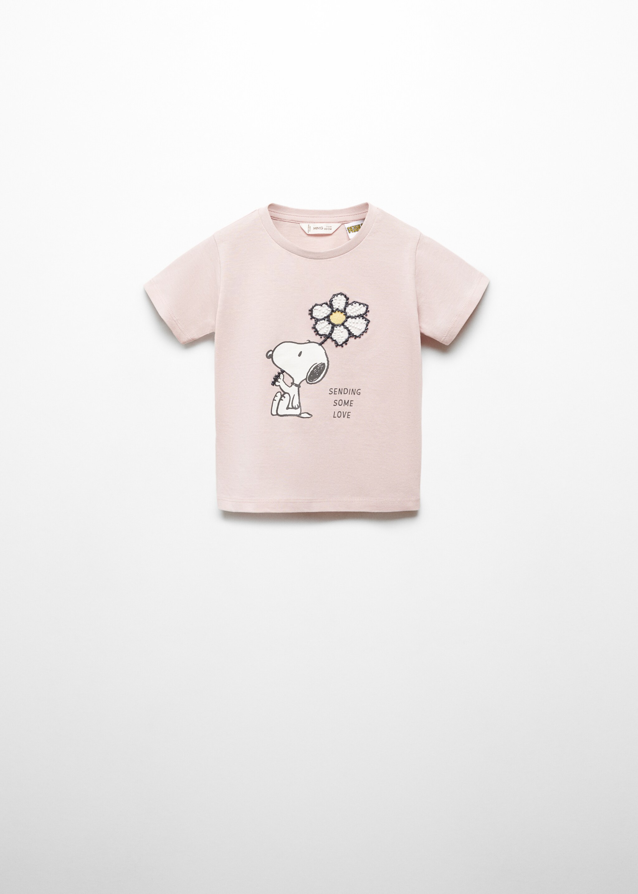 T-shirt com estampado do Snoopy - Artigo sem modelo