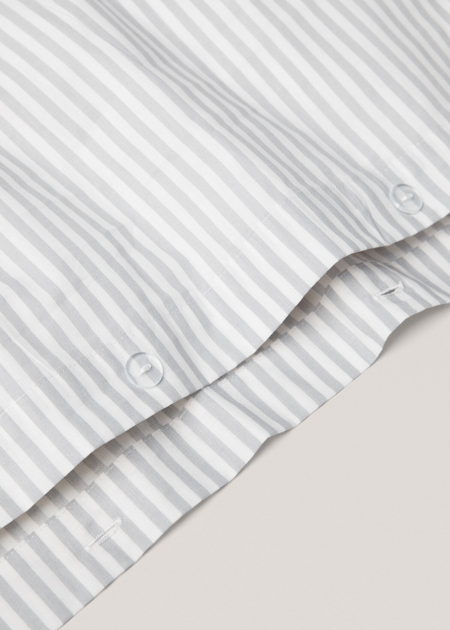 Funda nórdica algodón rayas cama 135/140cm - Detalle del artículo 1