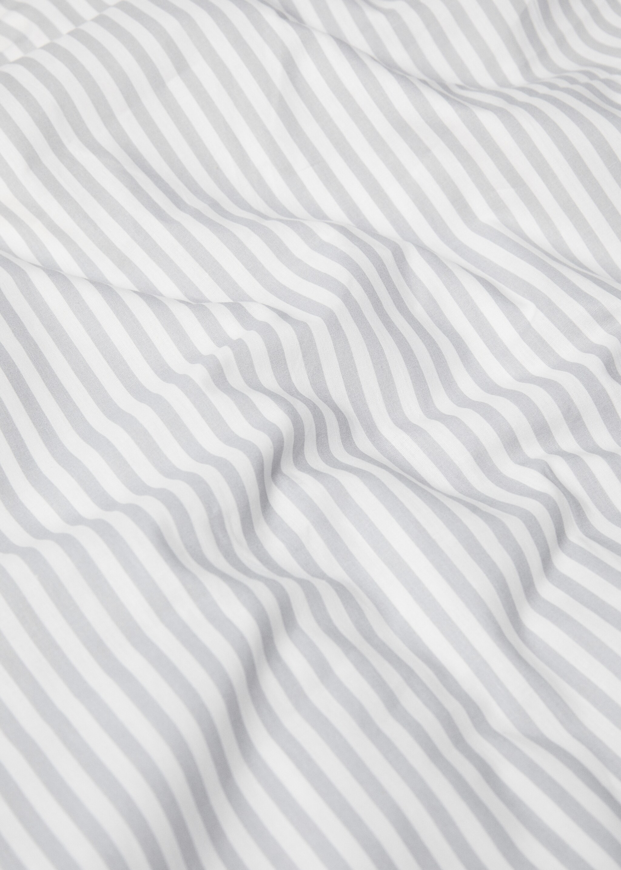 Striped cotton duvet cover for 150cm bed - Details of the article 2