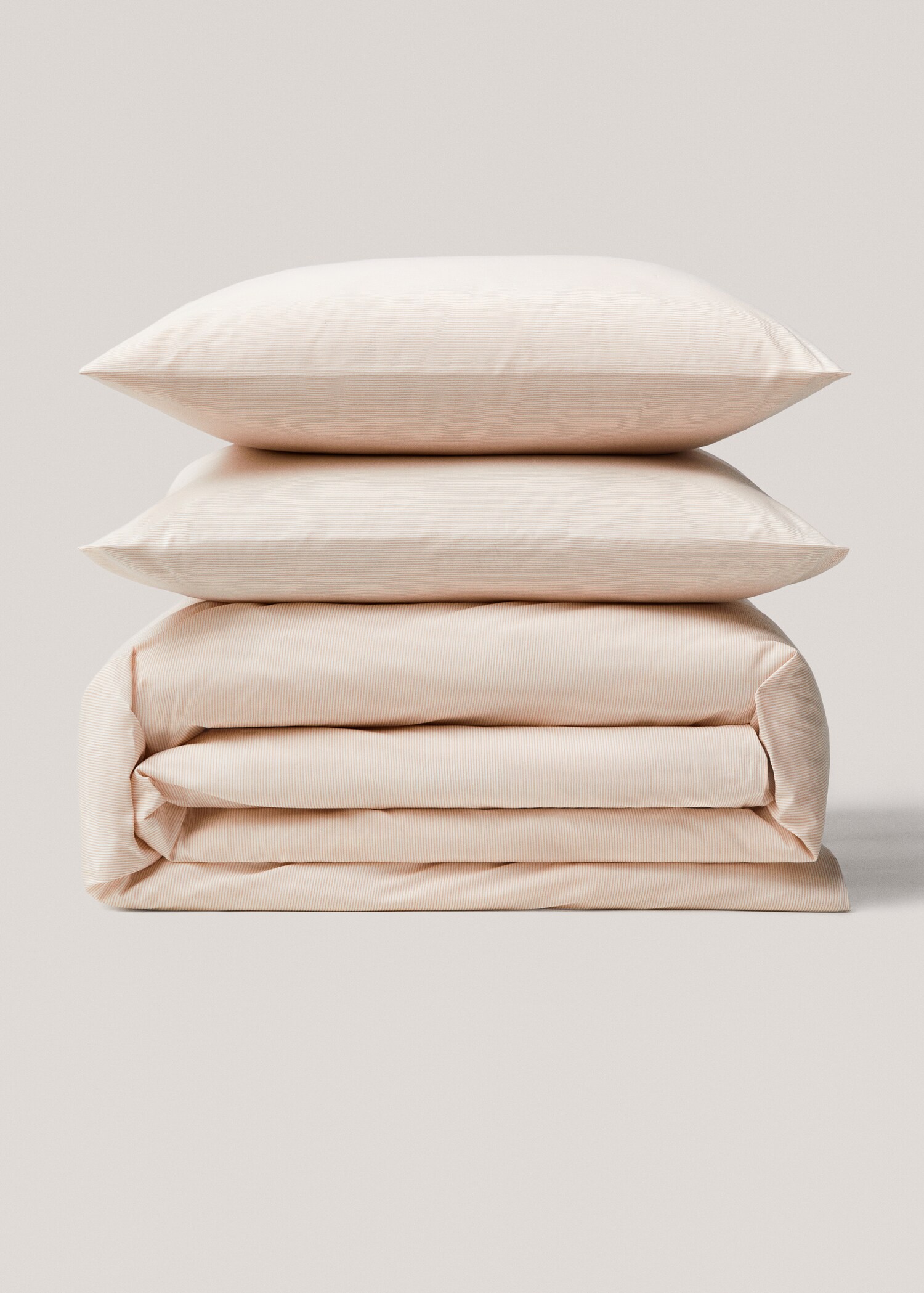 Capa de edredão com riscas verticais (cama 90 cm) - Artigo sem modelo