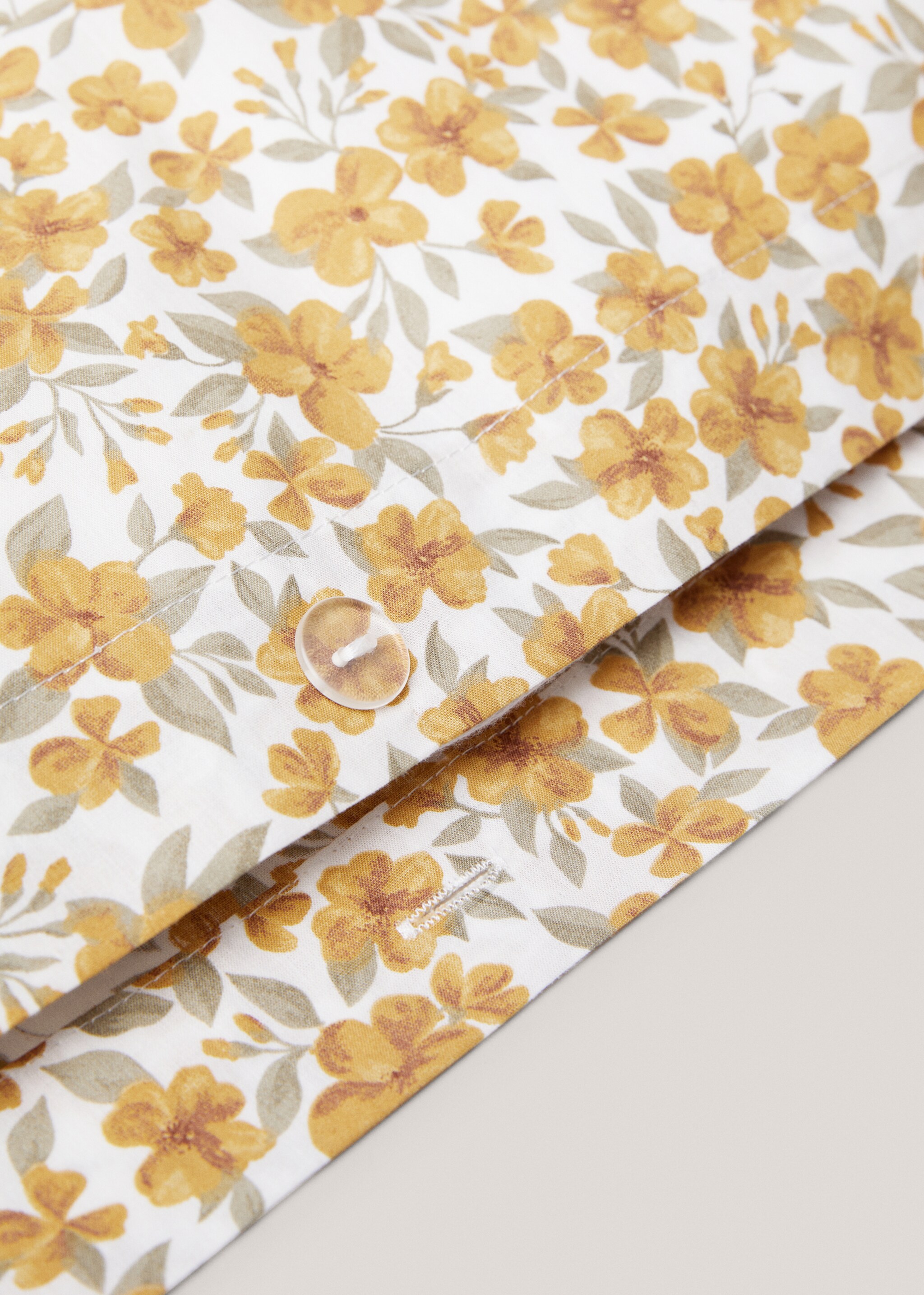 Bettbezug mit Blümchenmuster für 90 cm Bett - Detail des Artikels 1