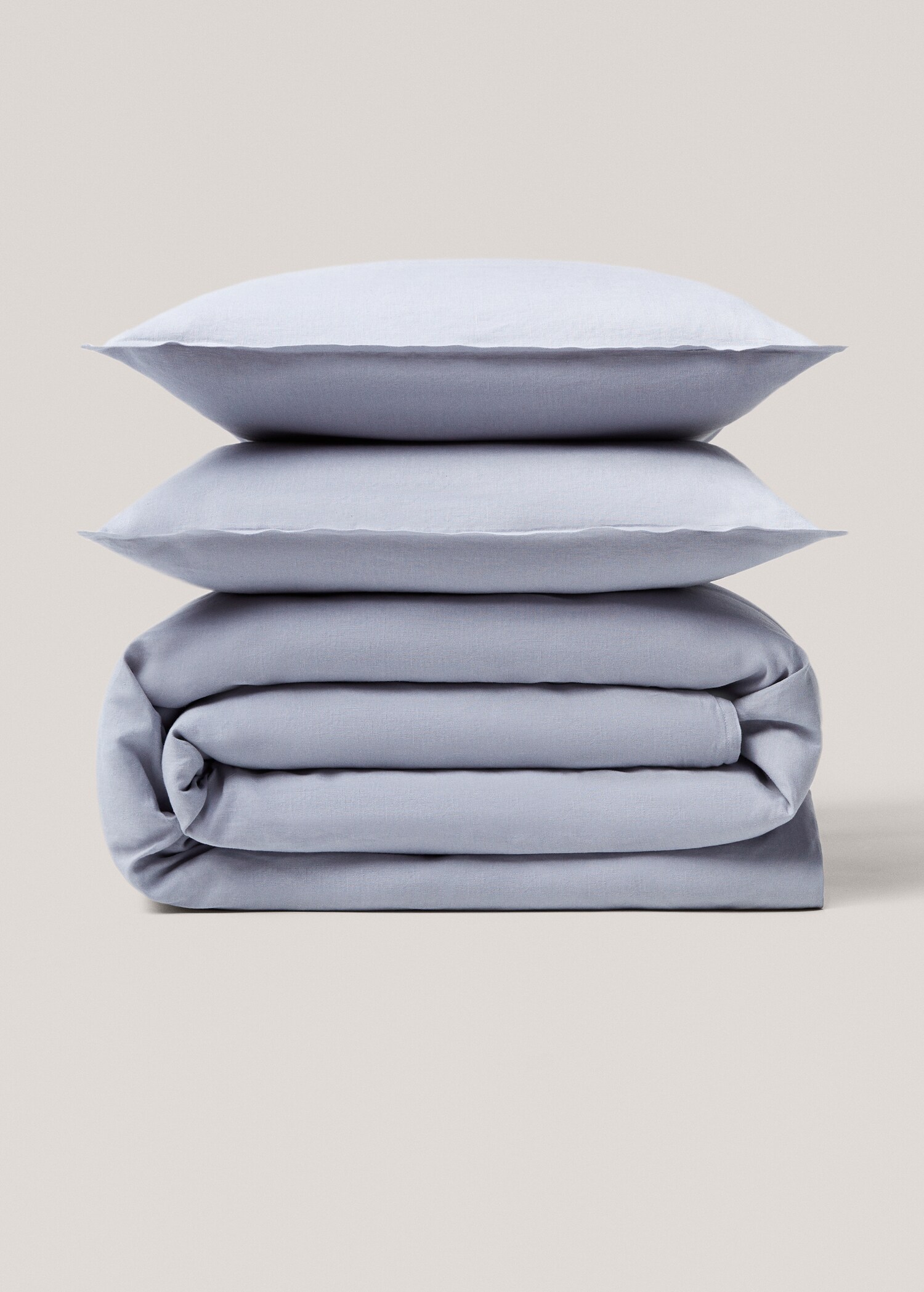 100% linen duvet cover large queen bed - Article without model