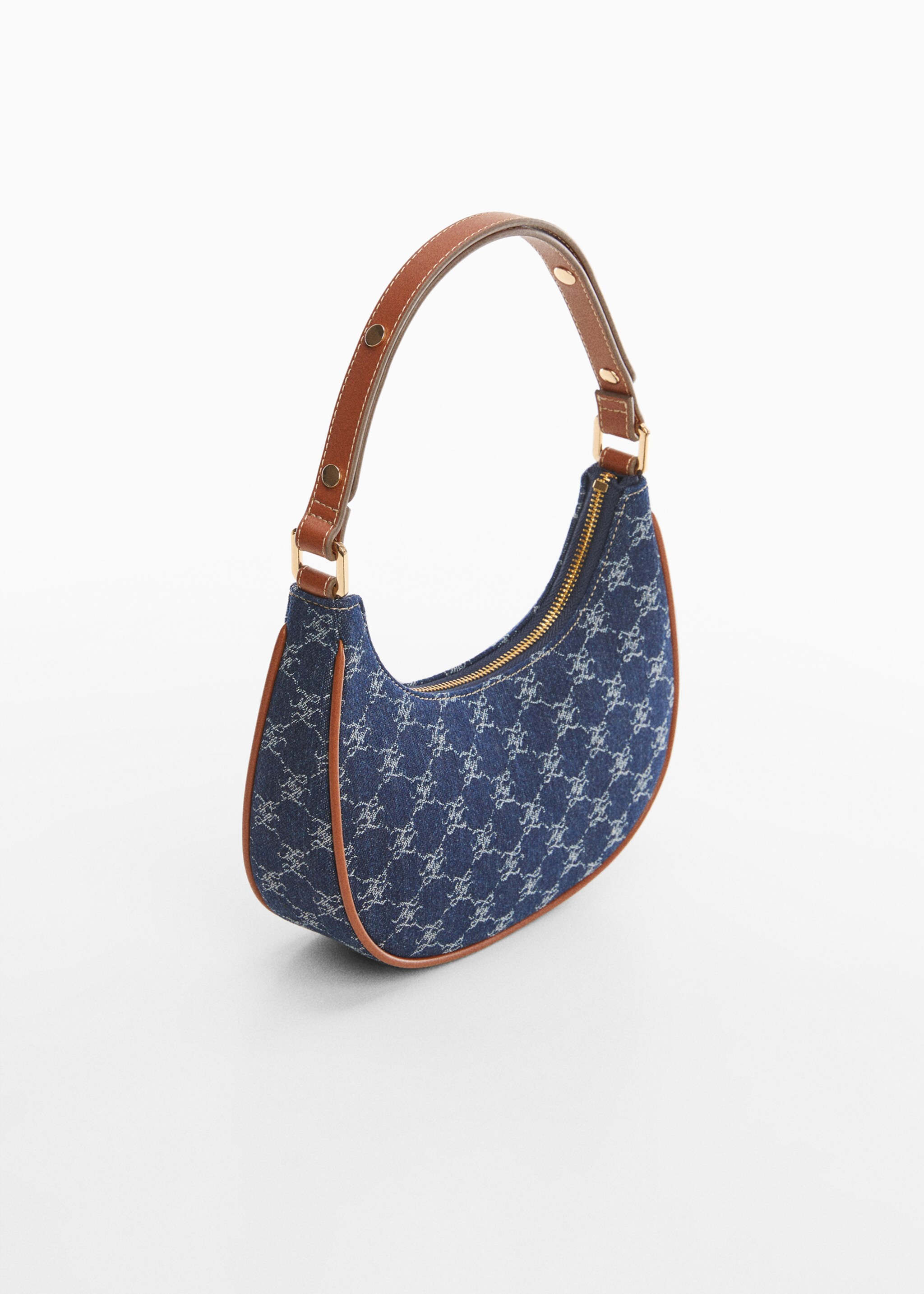 Bolso hombro jacquard - Plano medio