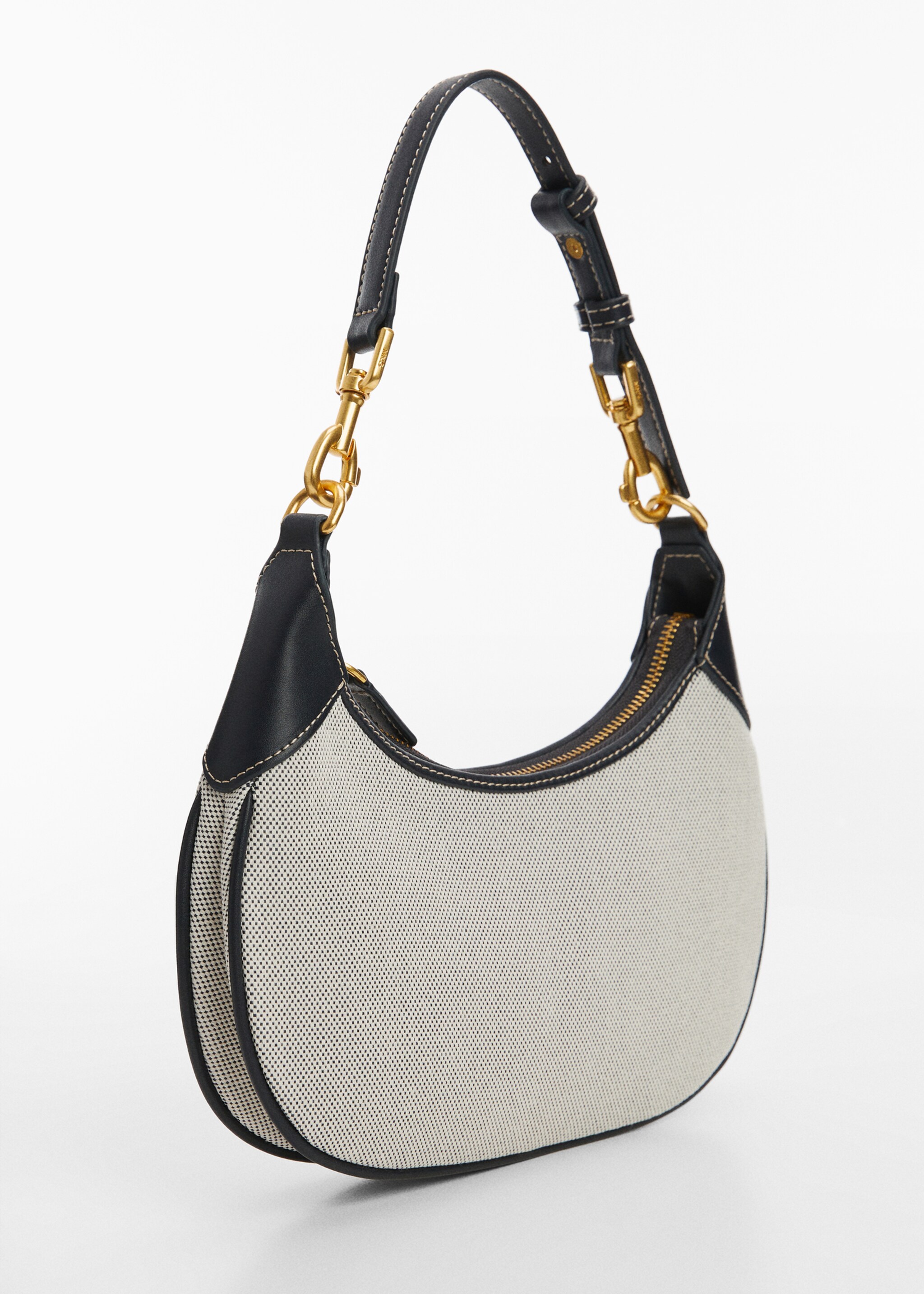 Oval short handle bag - Medium plane