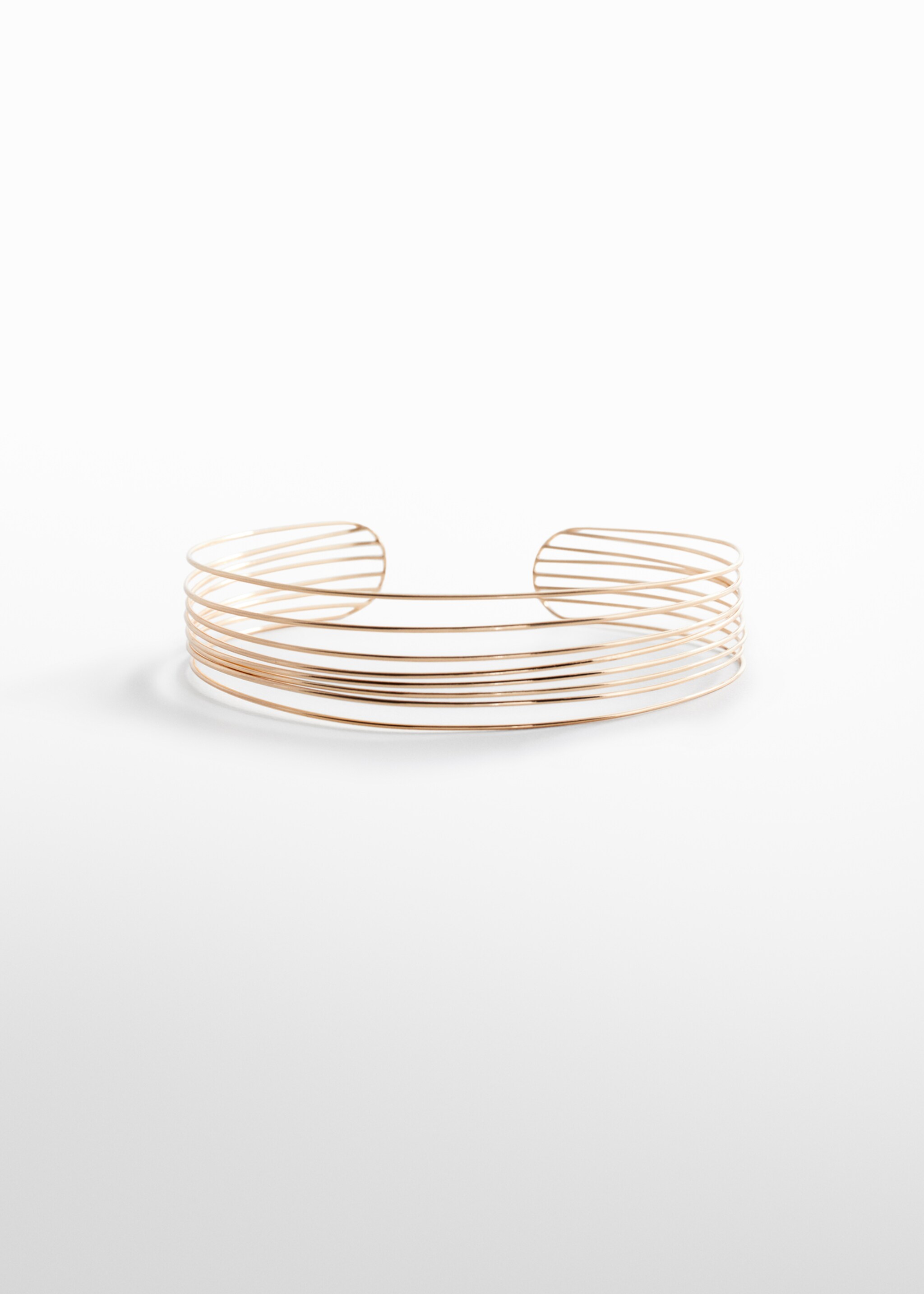 Rigid choker - Article without model, Gold. Ref: 67004781-00.