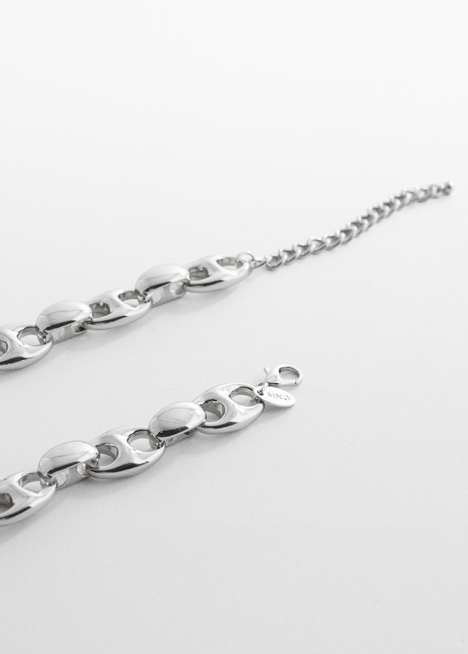 Link chain necklace - Medium plane