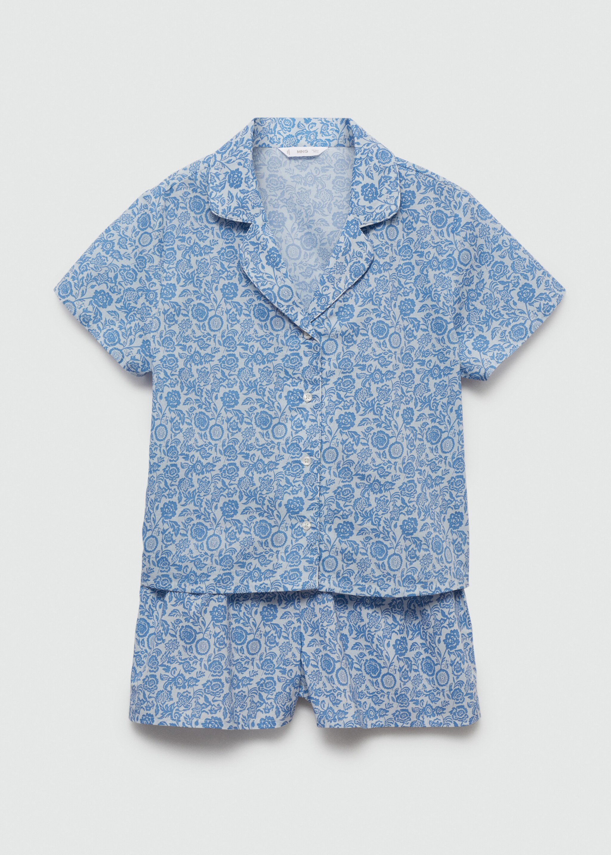 Bedrukte korte pyjama - Artikel zonder model