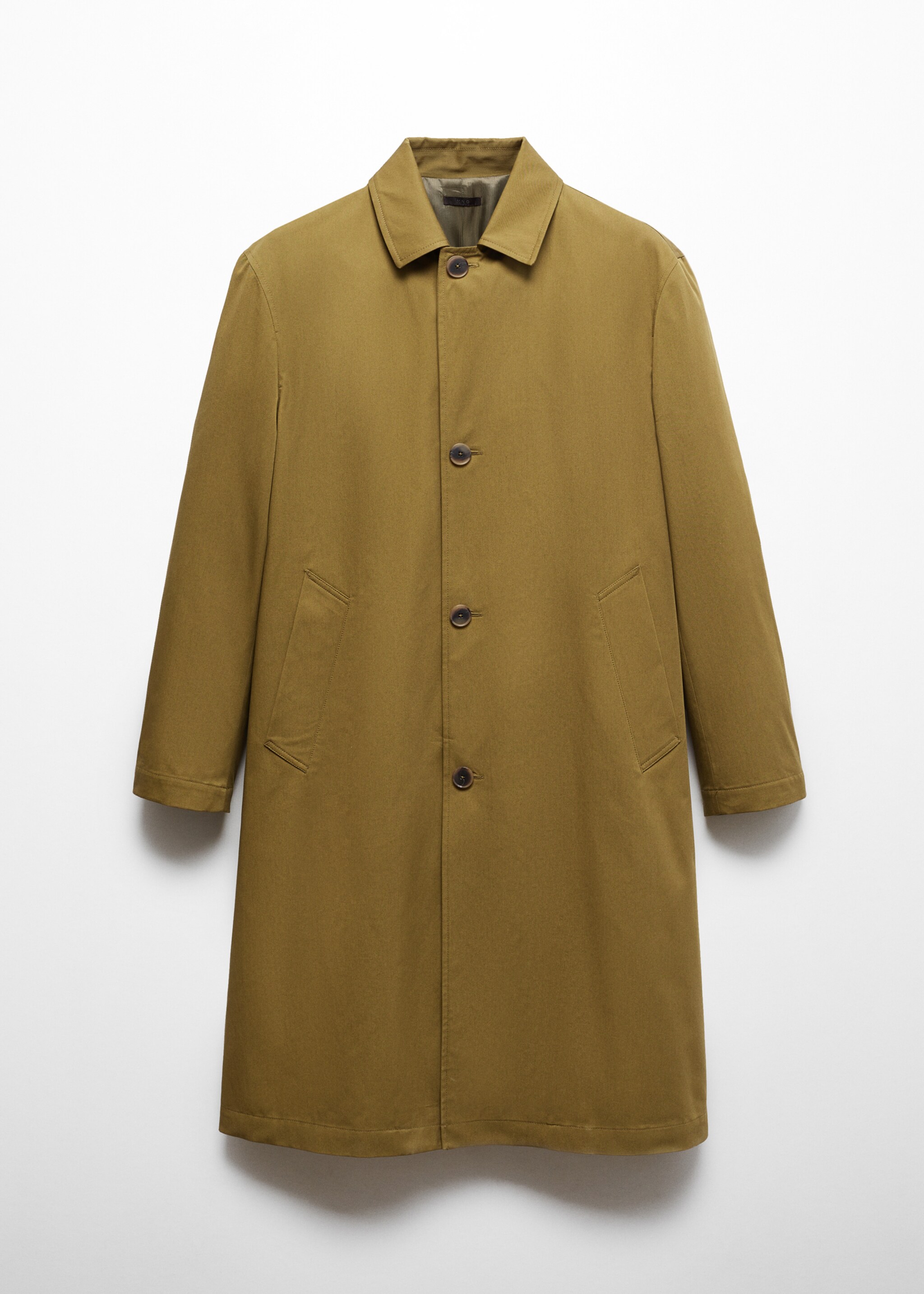 Gabardina relaxed fit algodón - Artículo sin modelo